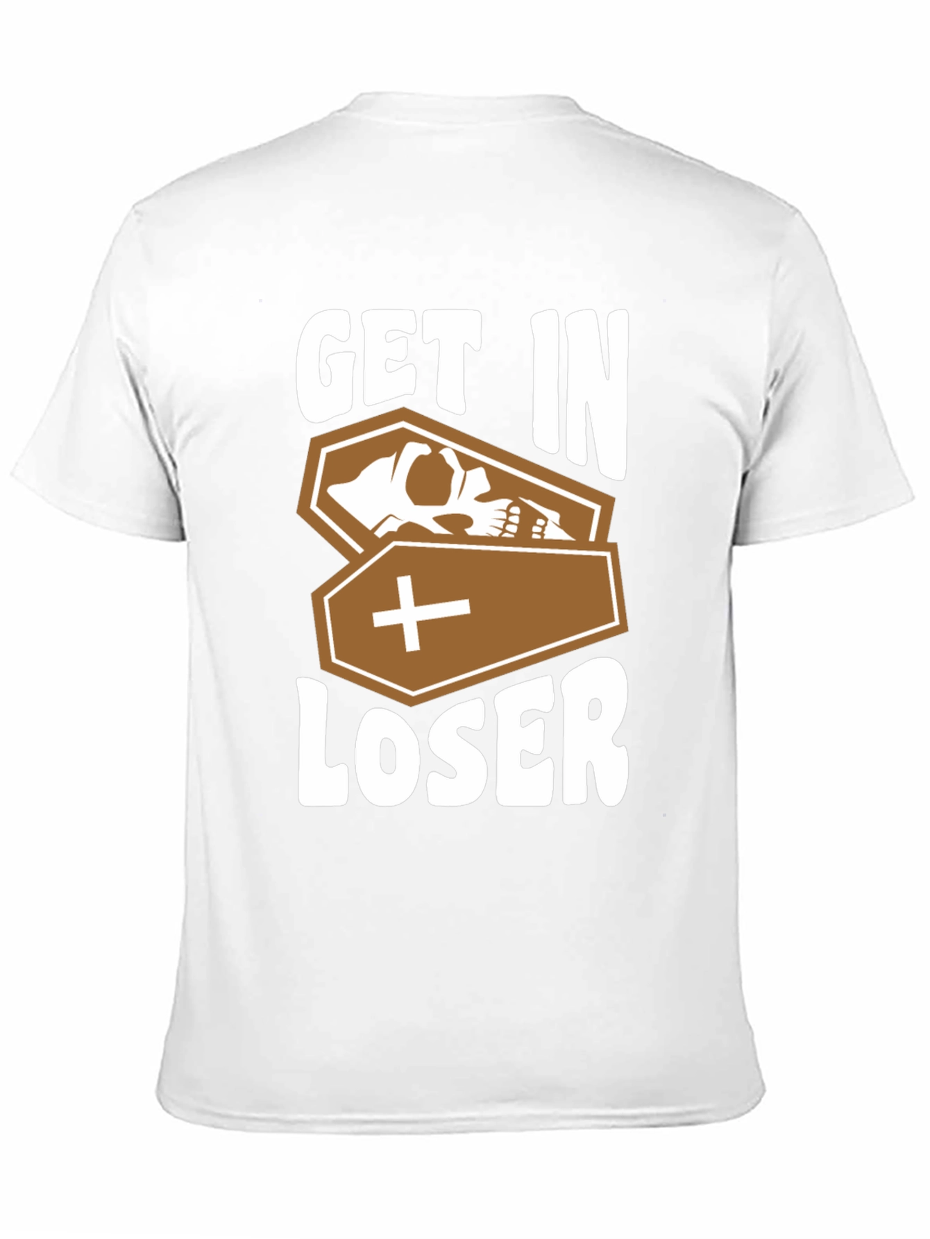 Get In Loser Coffin Graphic Tee