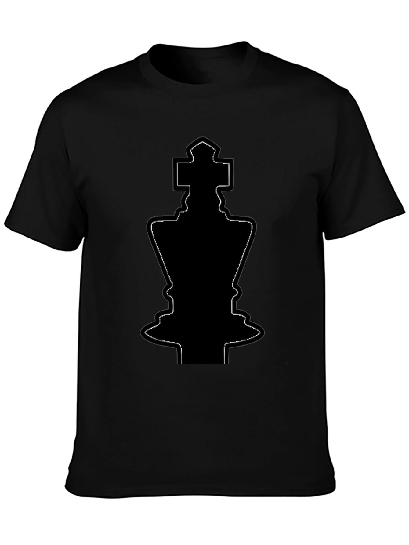 Chess King T-Shirt - Black Graphic Tee