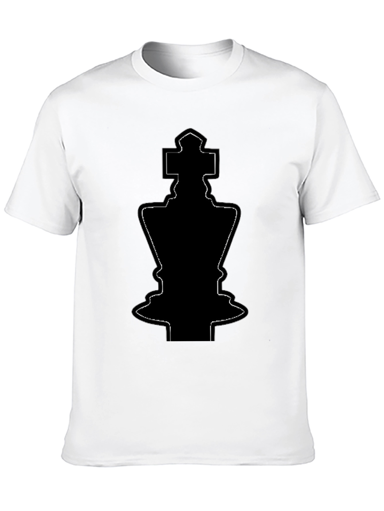 Chess King T-Shirt - Black Graphic Tee
