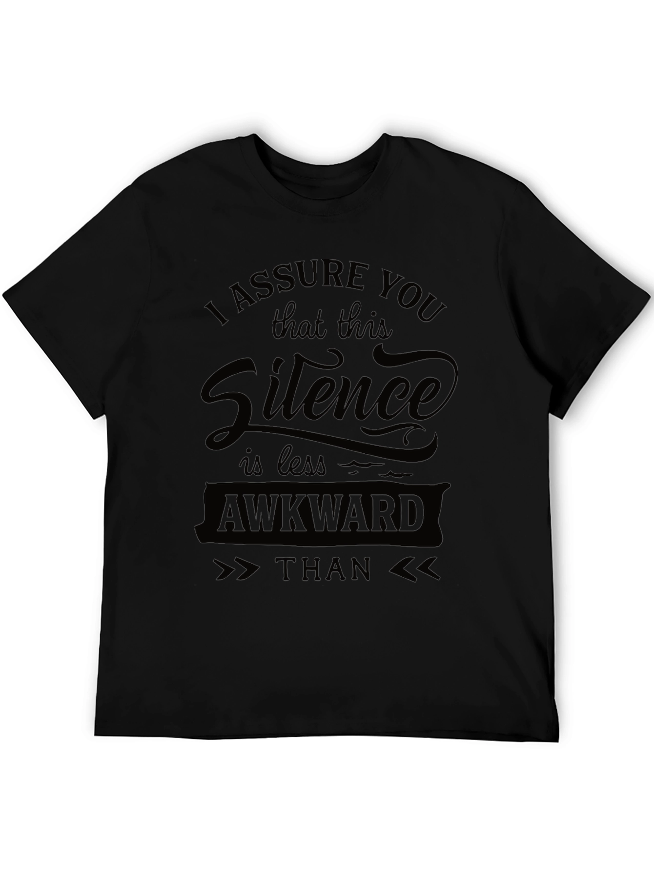 Awkward Silence Graphic T-Shirt