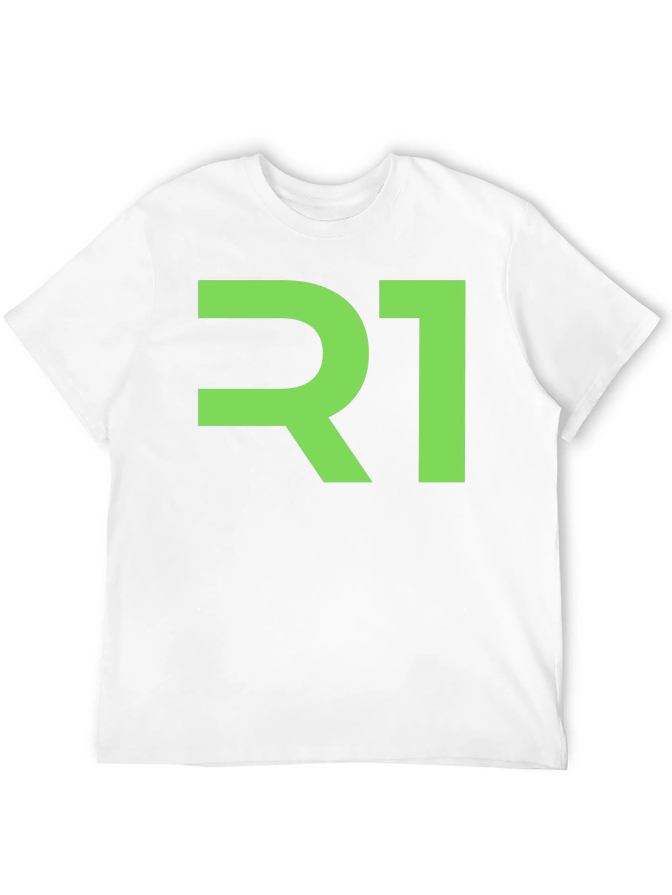 R1 Graphic Tee - Black Cotton Blend