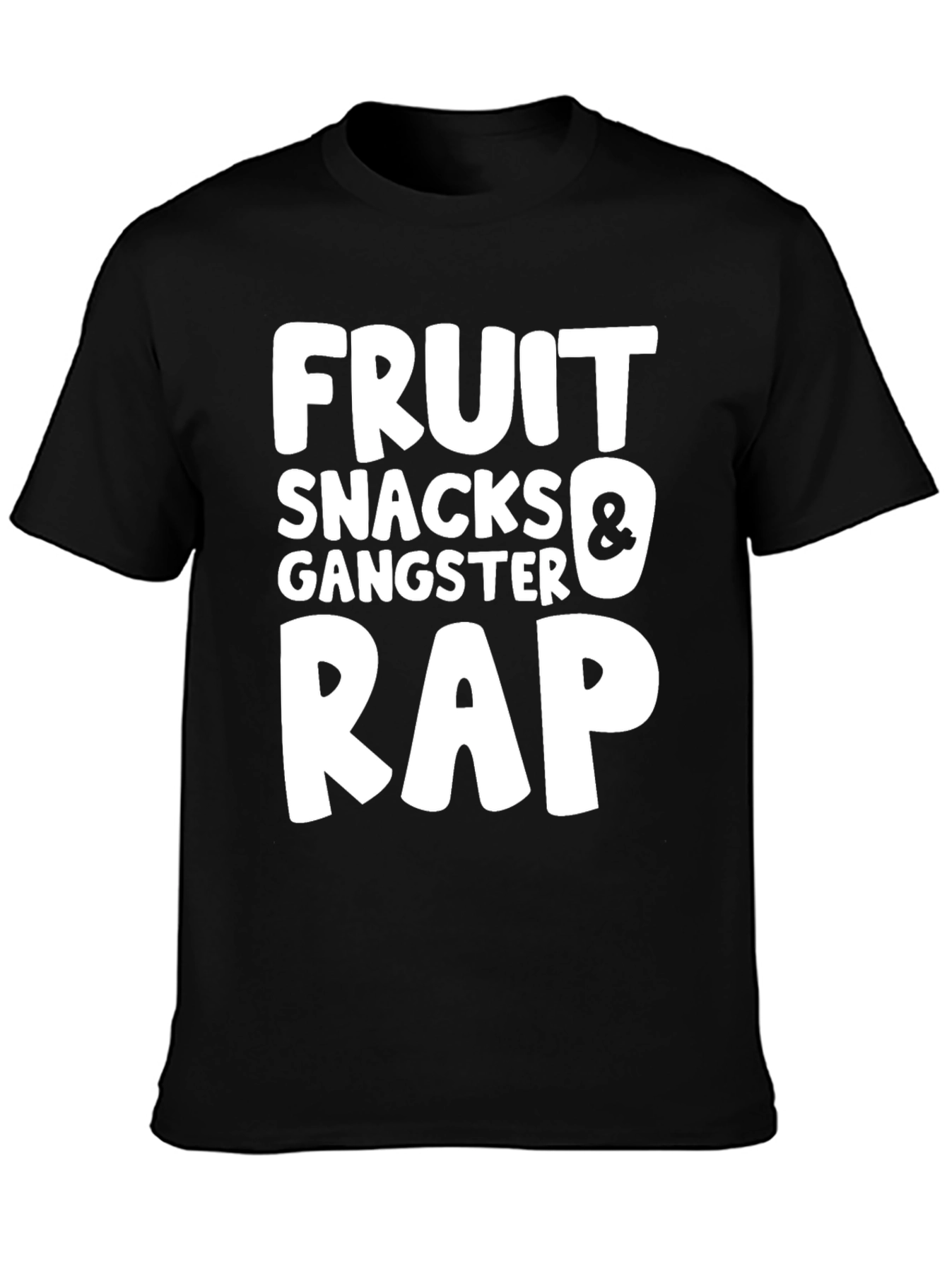 Fruit Snacks Gangster Rap Graphic Tee