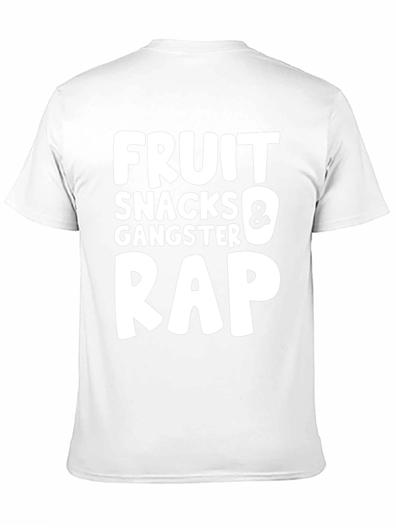 Fruit Snacks Gangster Rap Graphic Tee