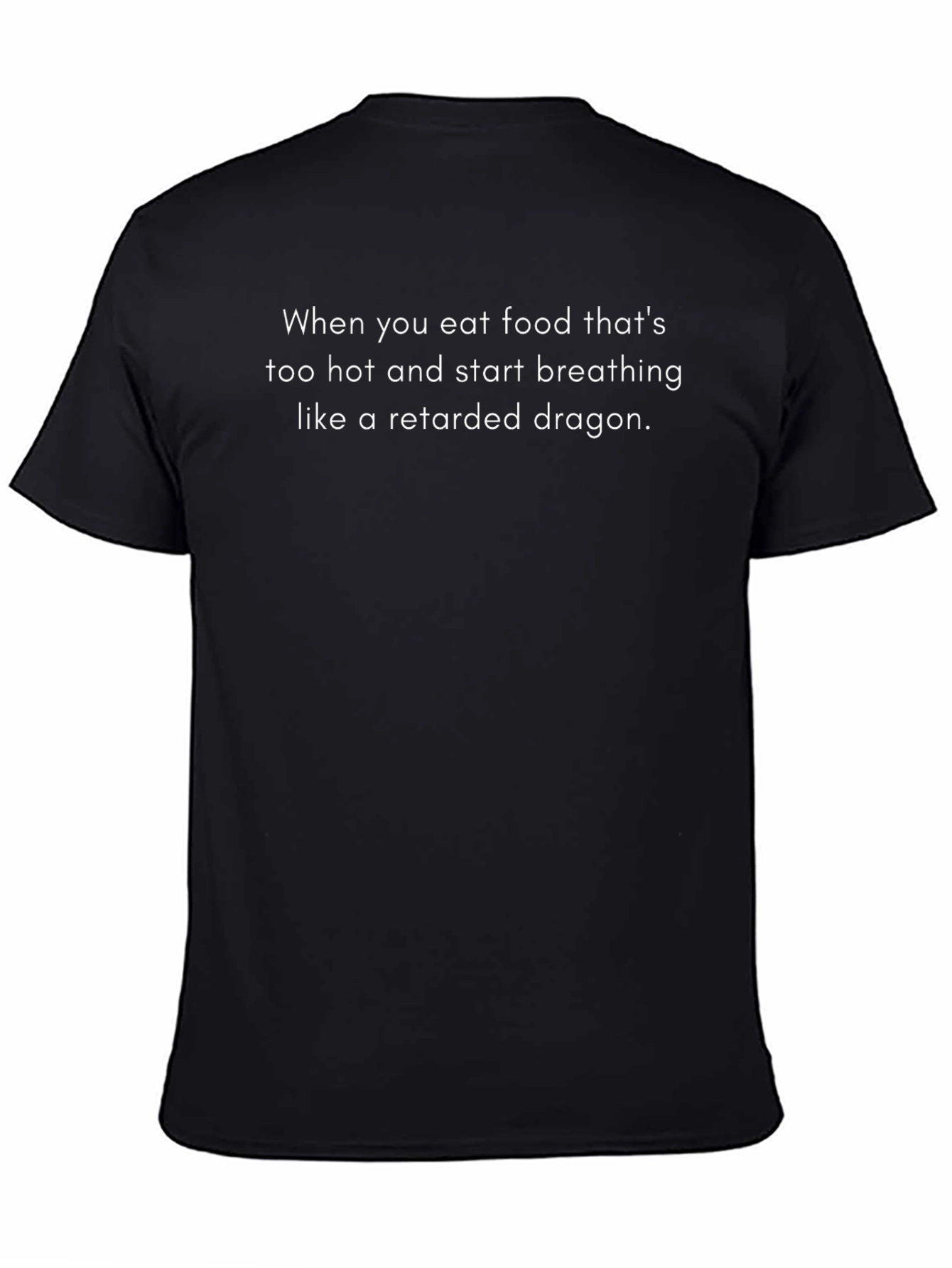 Funny Dragon Breathing T-Shirt