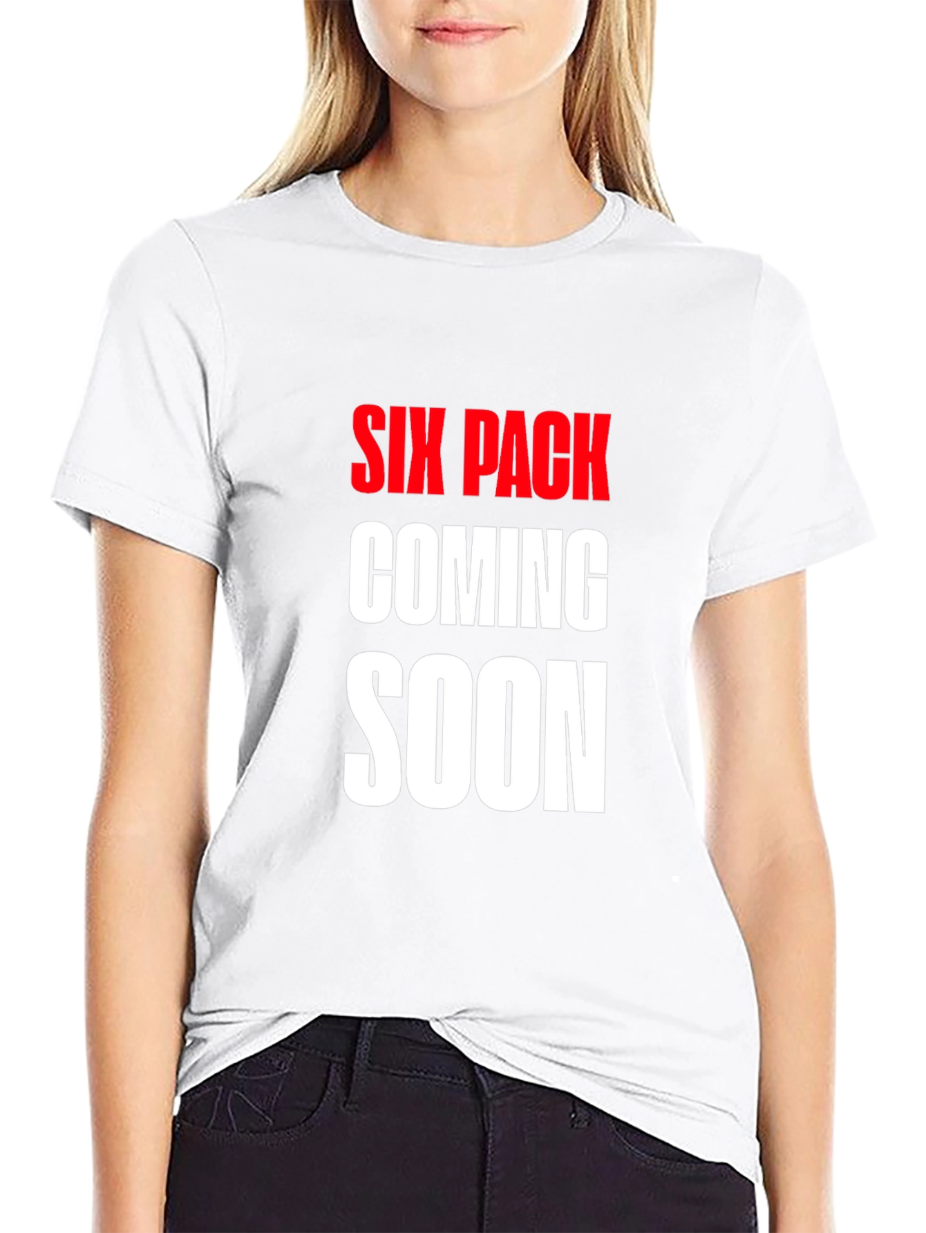 Six Pack Coming Soon Graphic Tee - Black