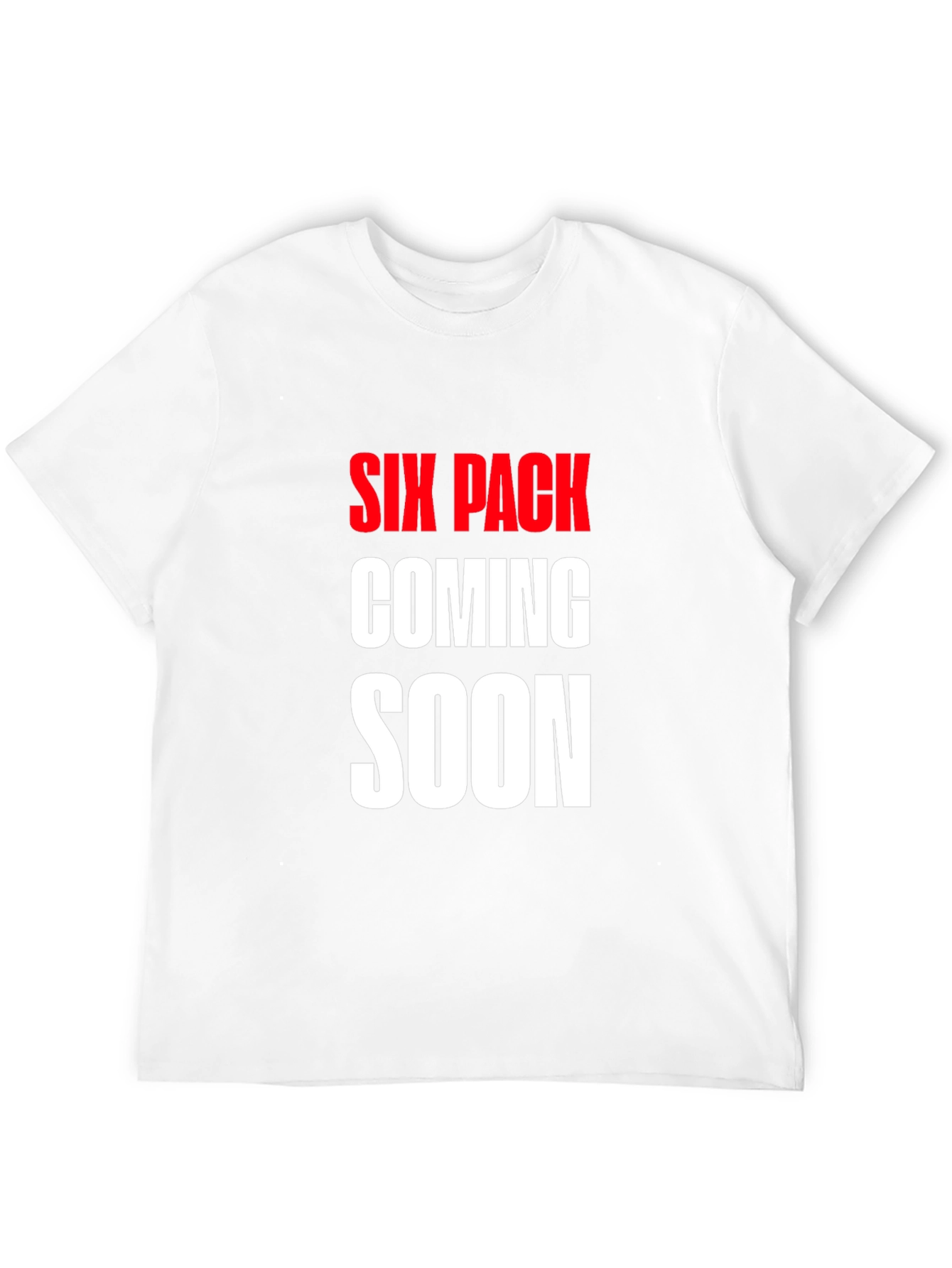 Six Pack Coming Soon Graphic Tee - Black