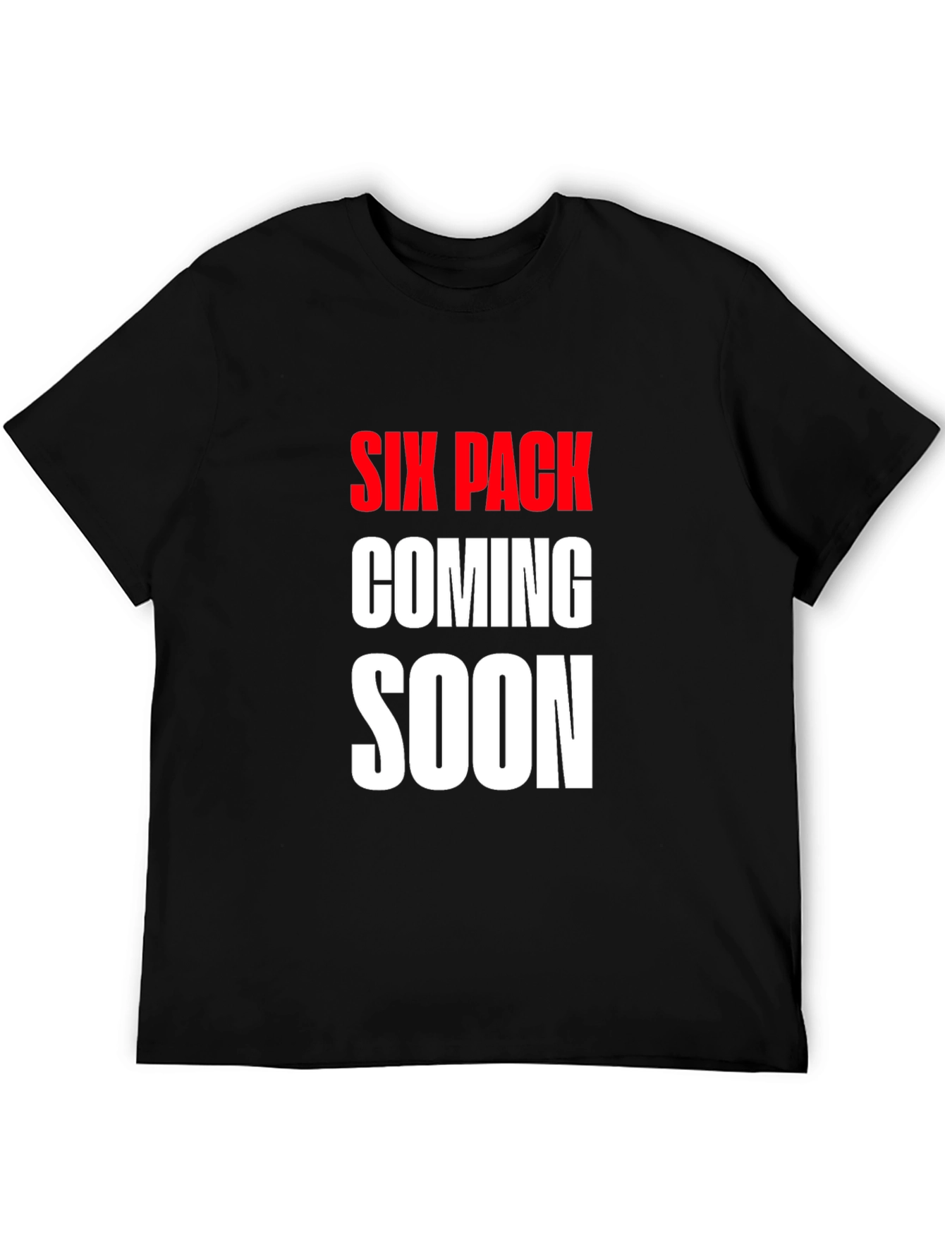 Six Pack Coming Soon Graphic Tee - Black