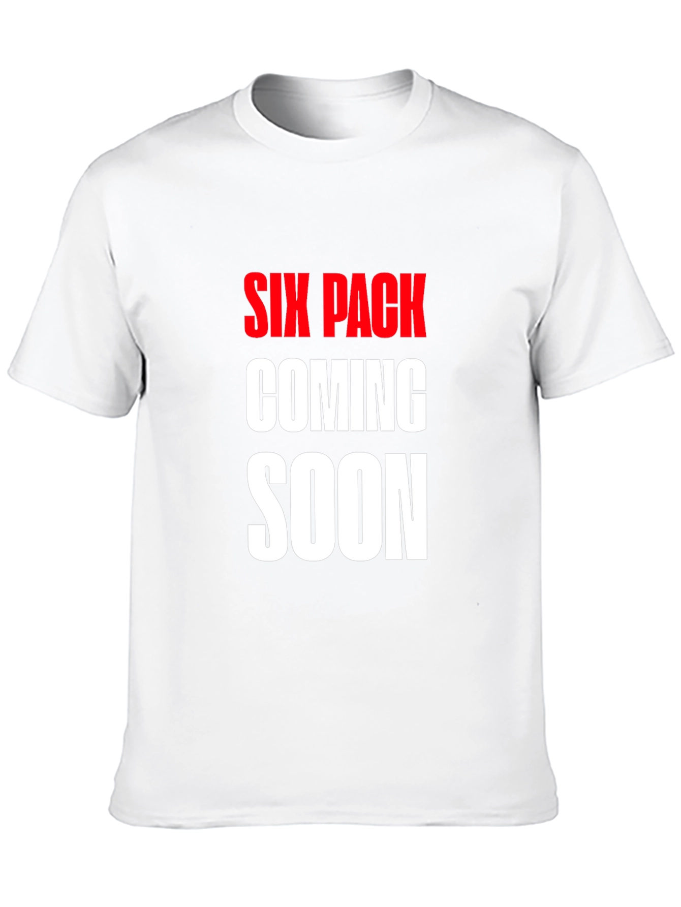 Six Pack Coming Soon Graphic Tee - Black