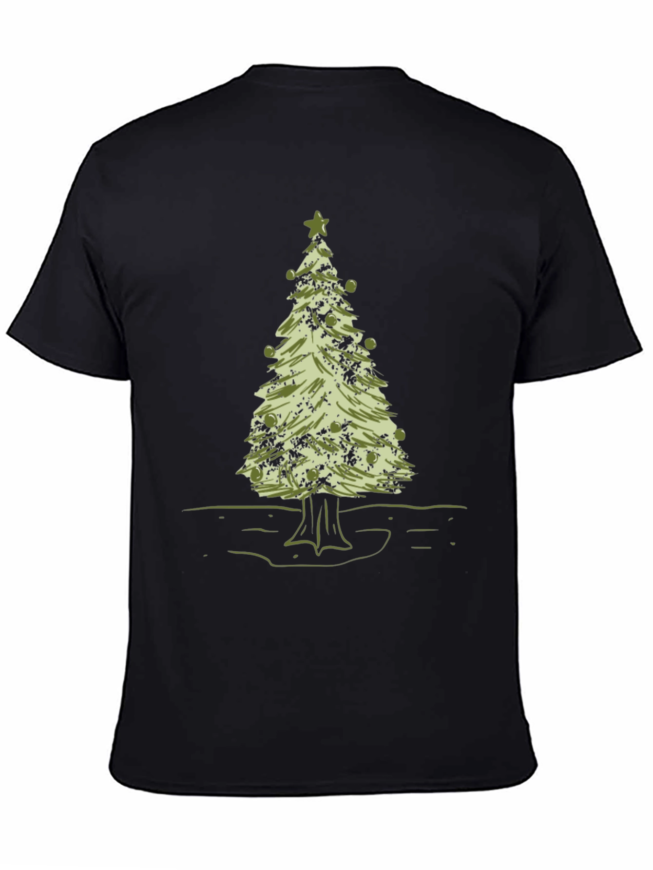 Christmas Tree Graphic T-Shirt