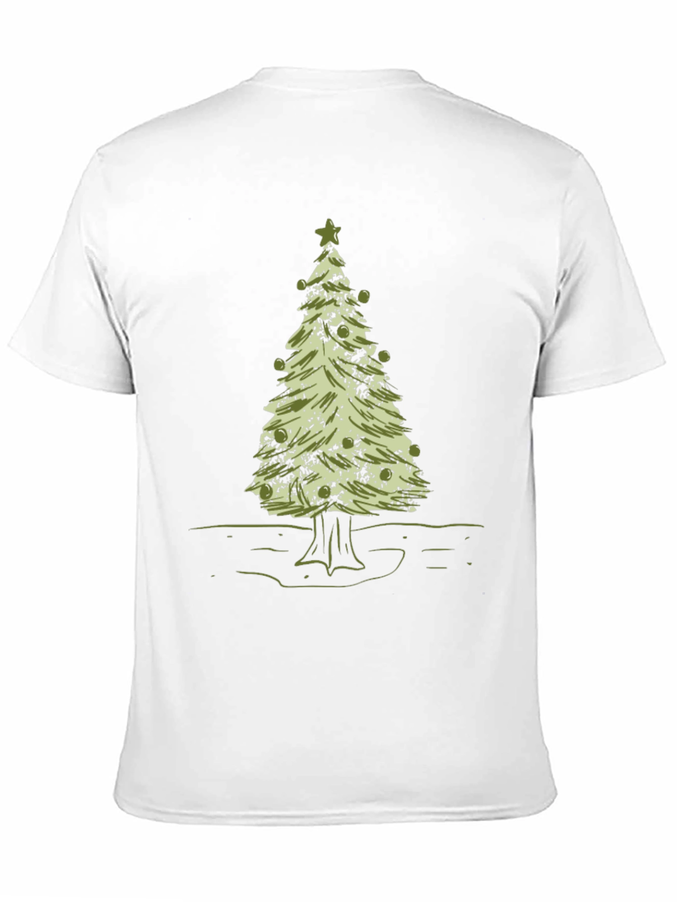 Christmas Tree Graphic T-Shirt
