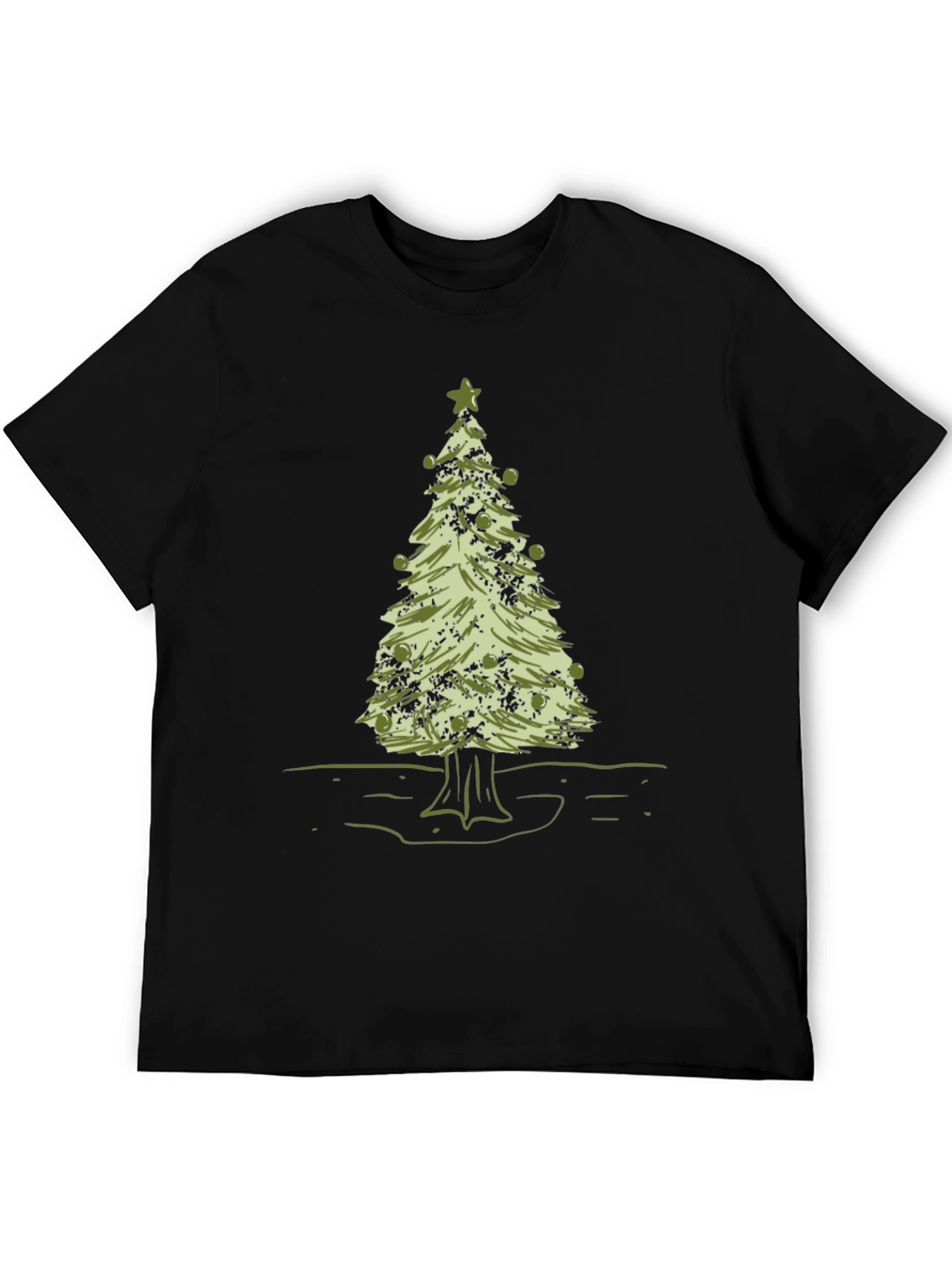 Christmas Tree Graphic T-Shirt