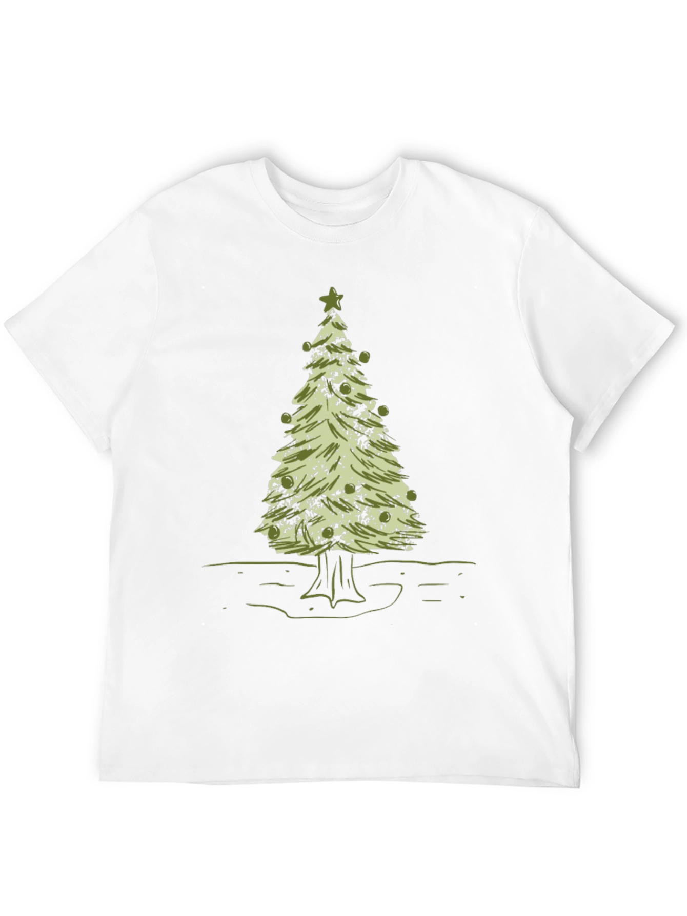 Christmas Tree Graphic T-Shirt