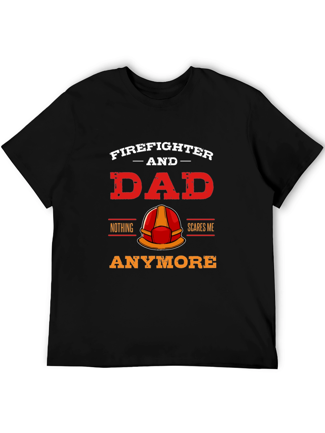 Firefighter Dad Graphic T-Shirt