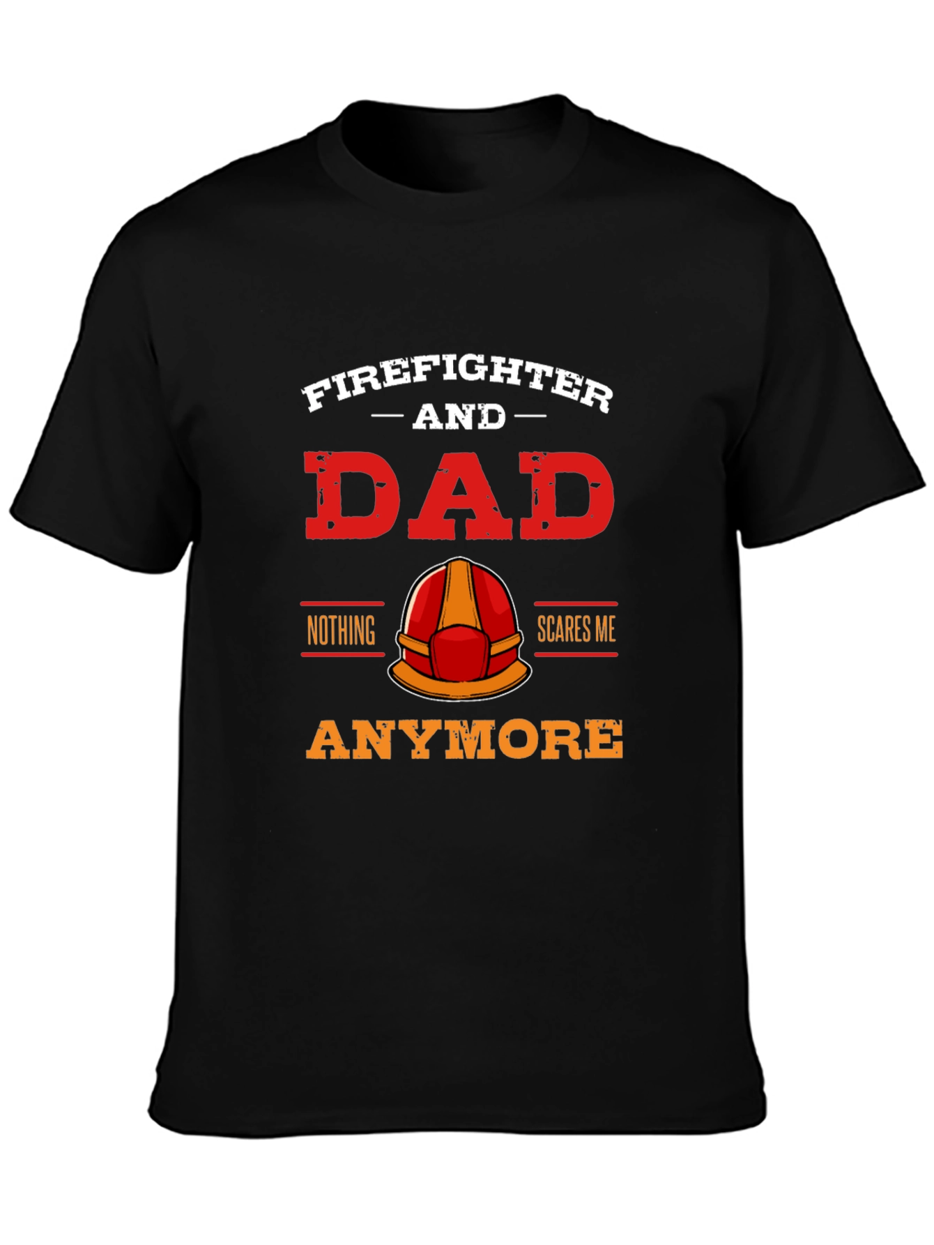 Firefighter Dad Graphic T-Shirt