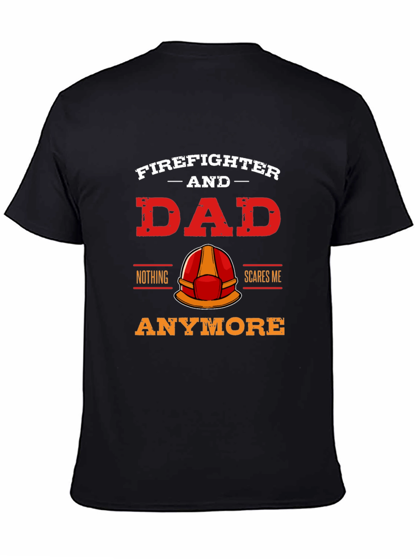 Firefighter Dad Graphic T-Shirt