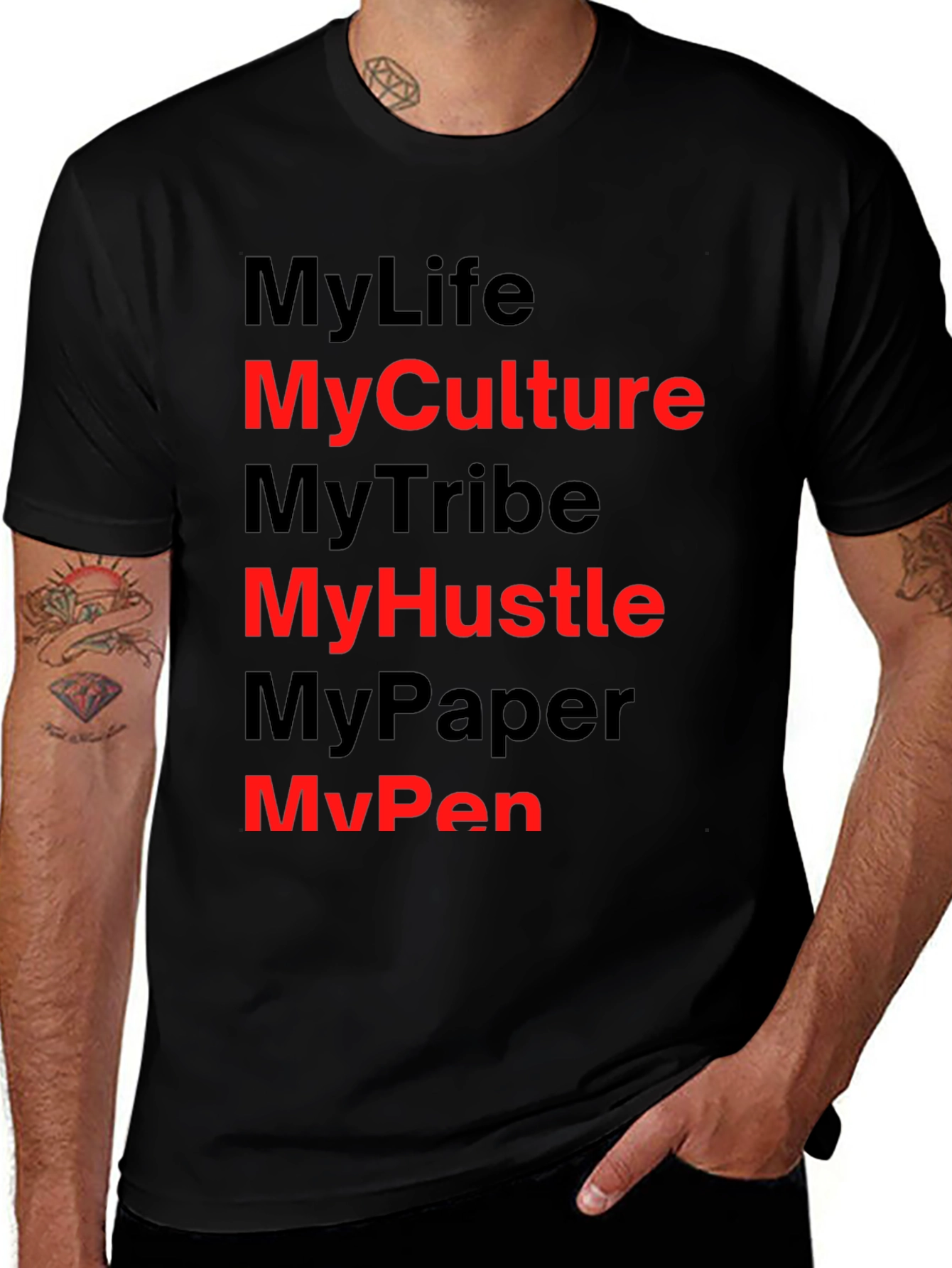 My Life My Culture Graphic Tee