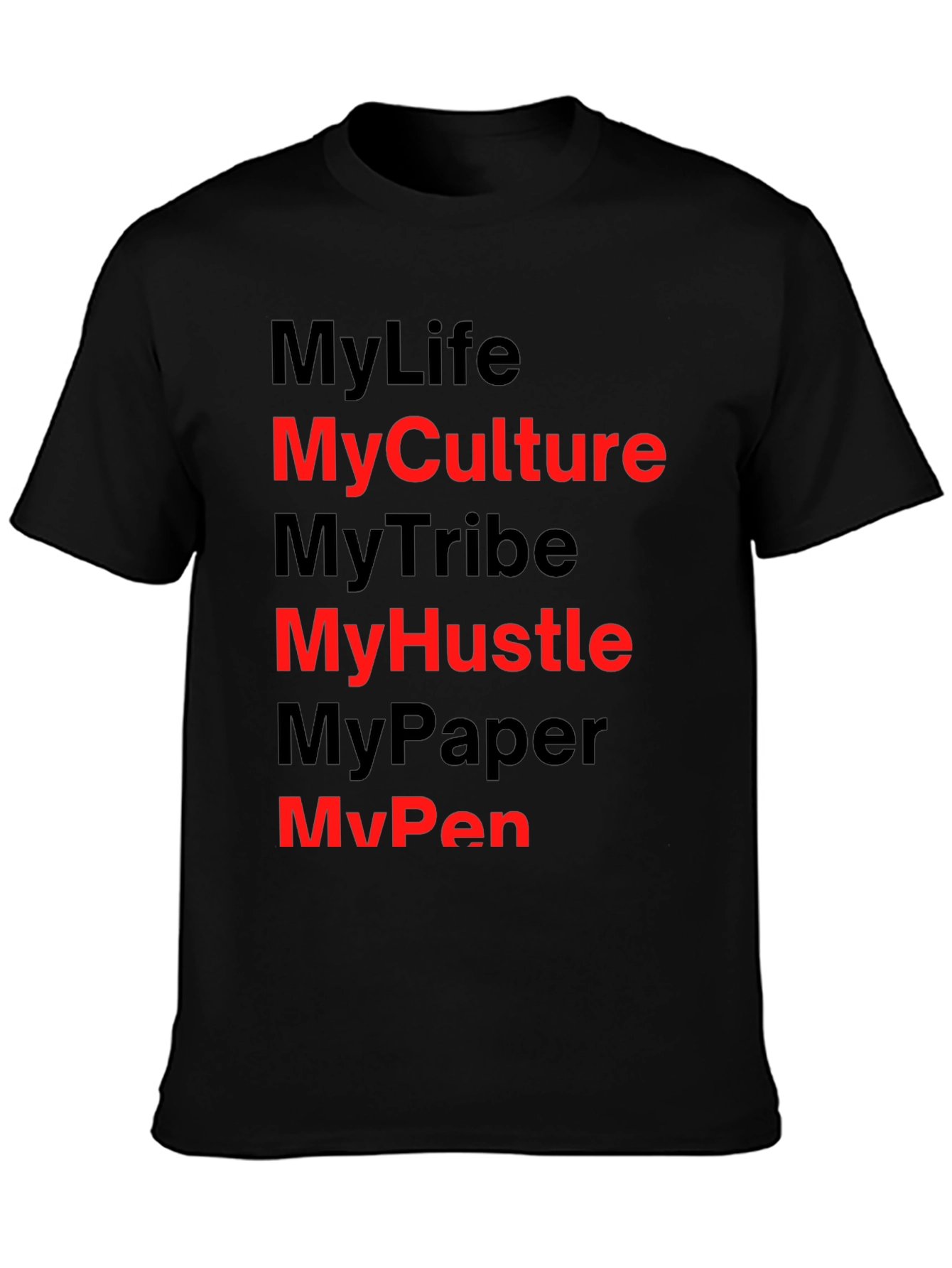 My Life My Culture Graphic Tee