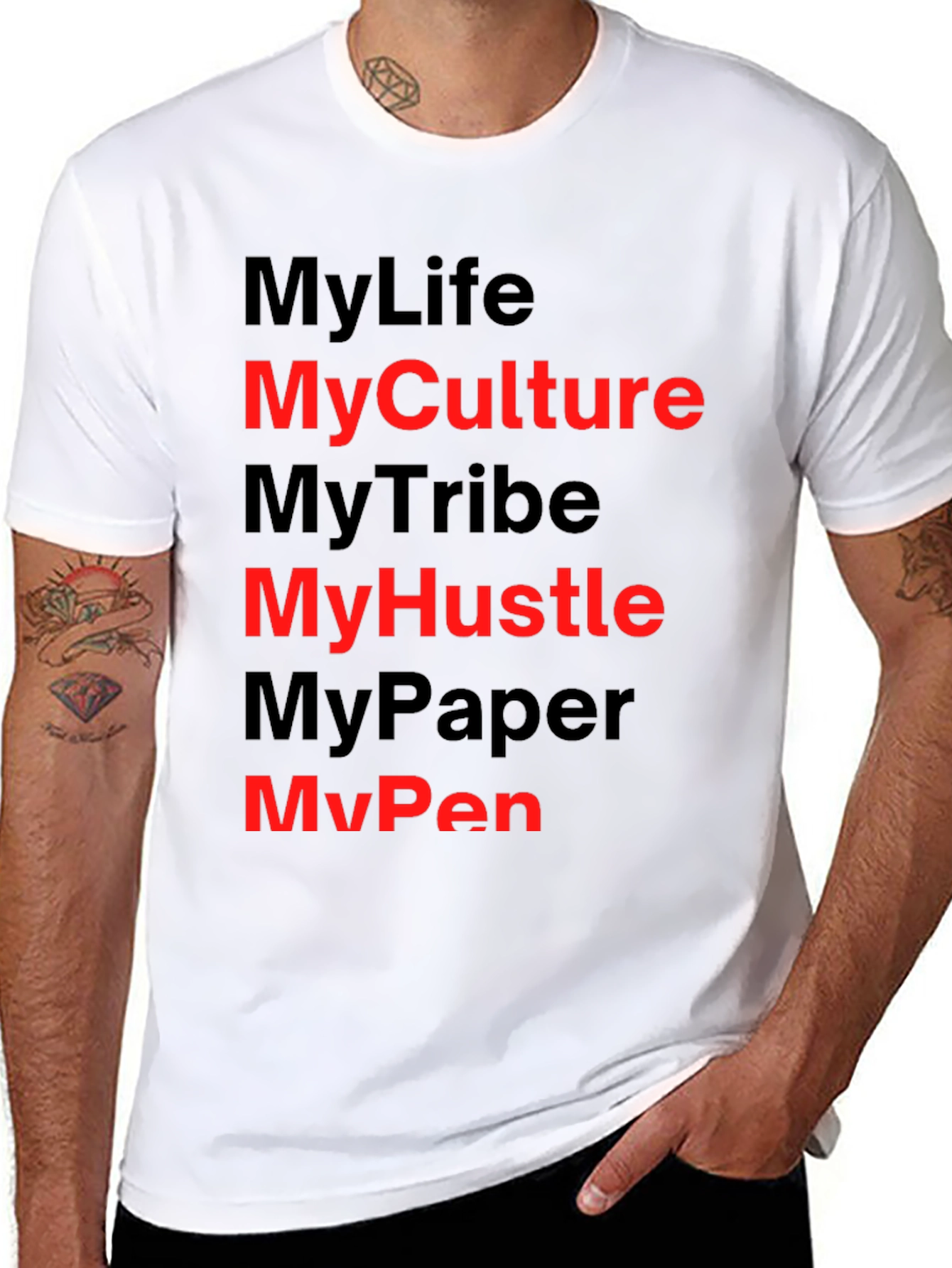 My Life My Culture Graphic Tee