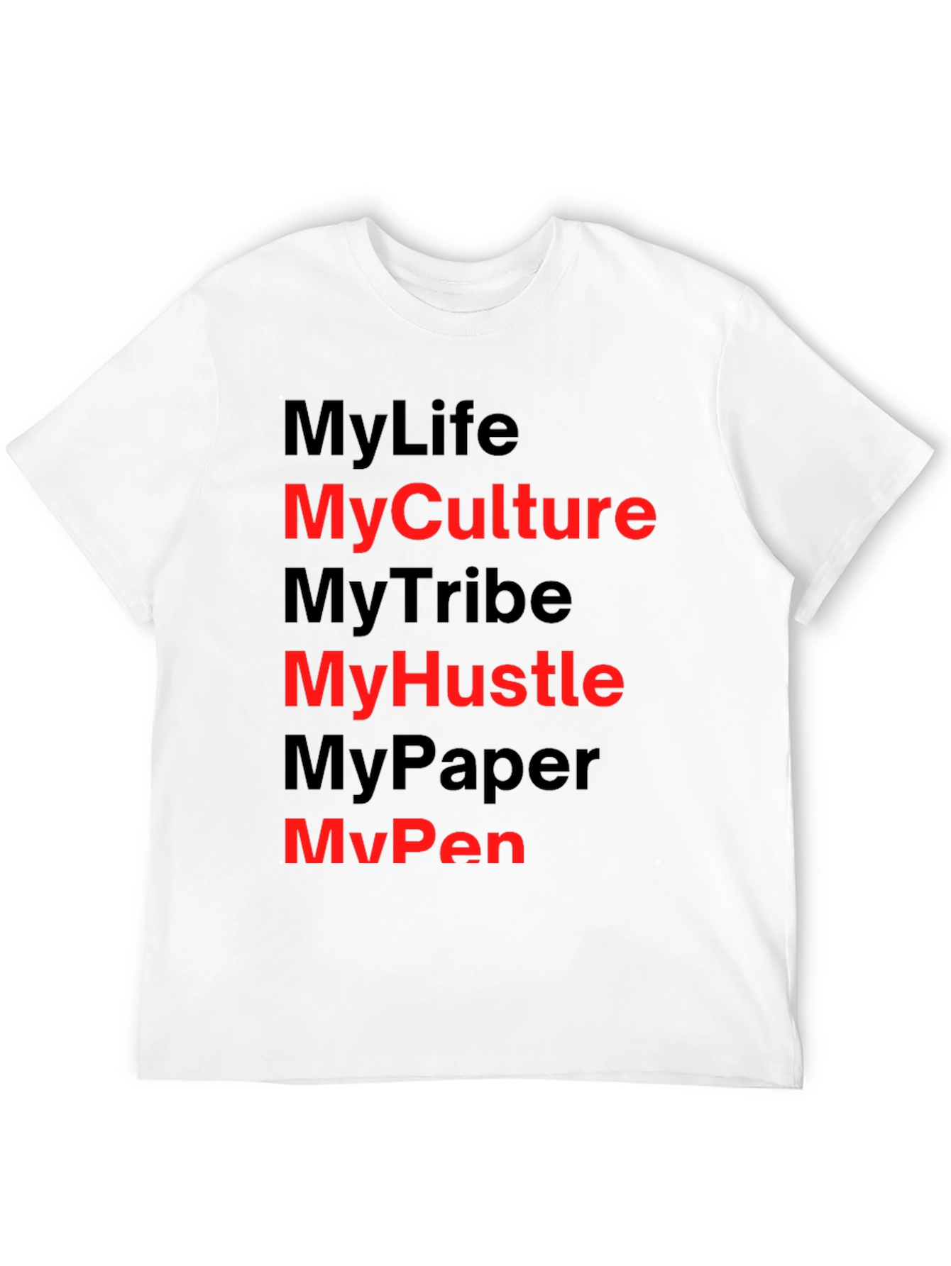 My Life My Culture Graphic Tee