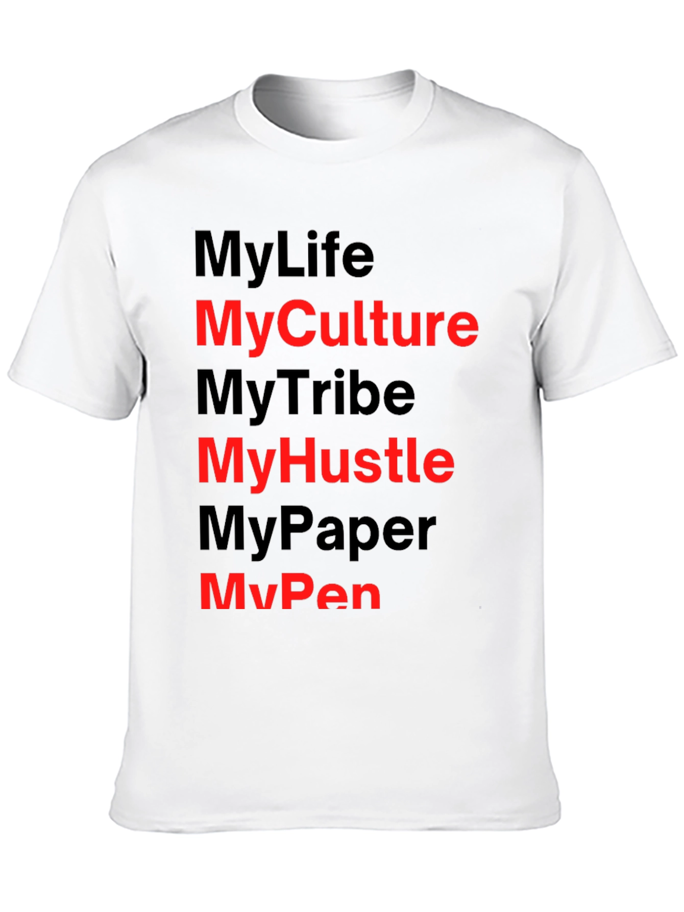 My Life My Culture Graphic Tee
