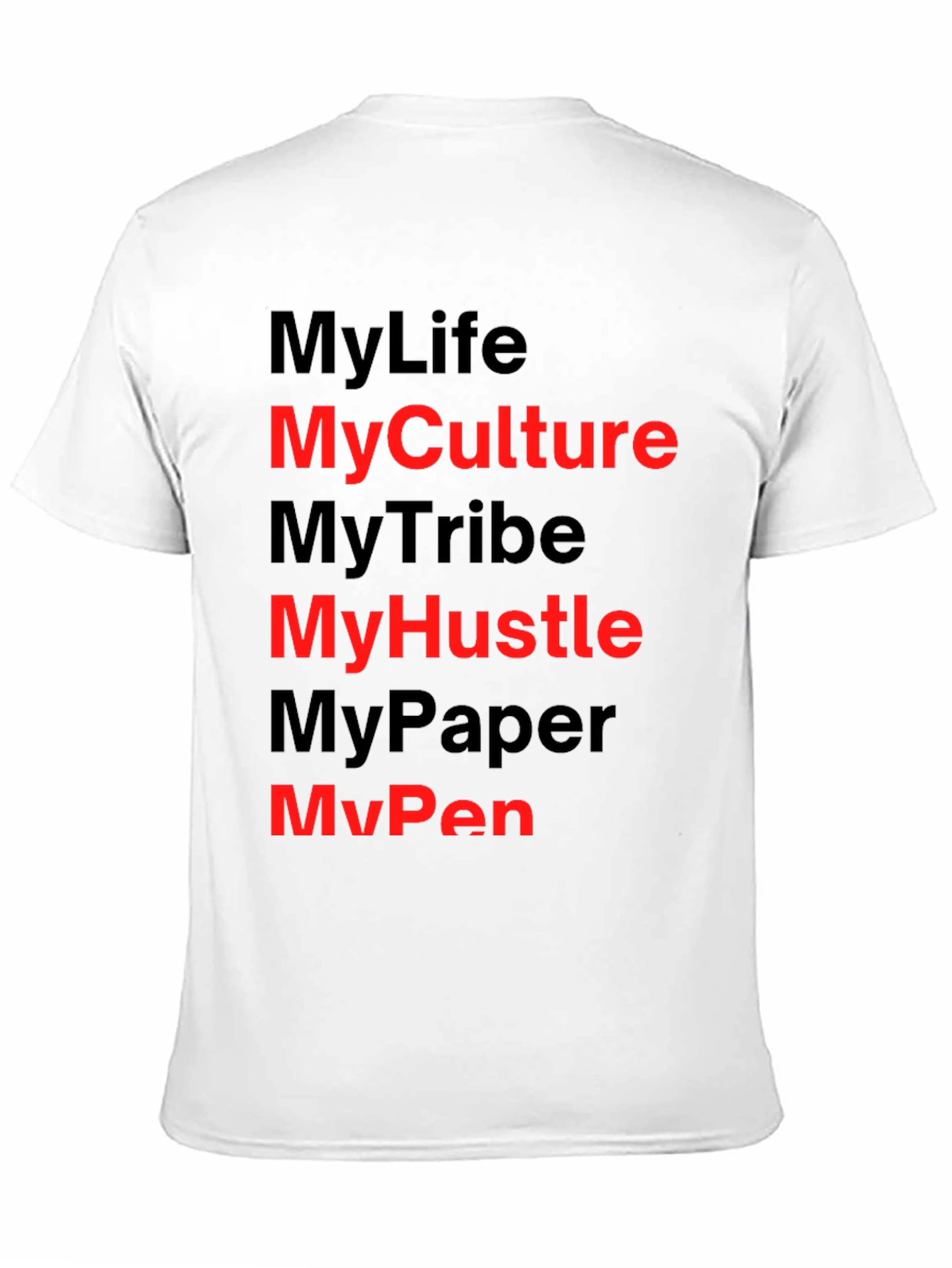 My Life My Culture Graphic Tee