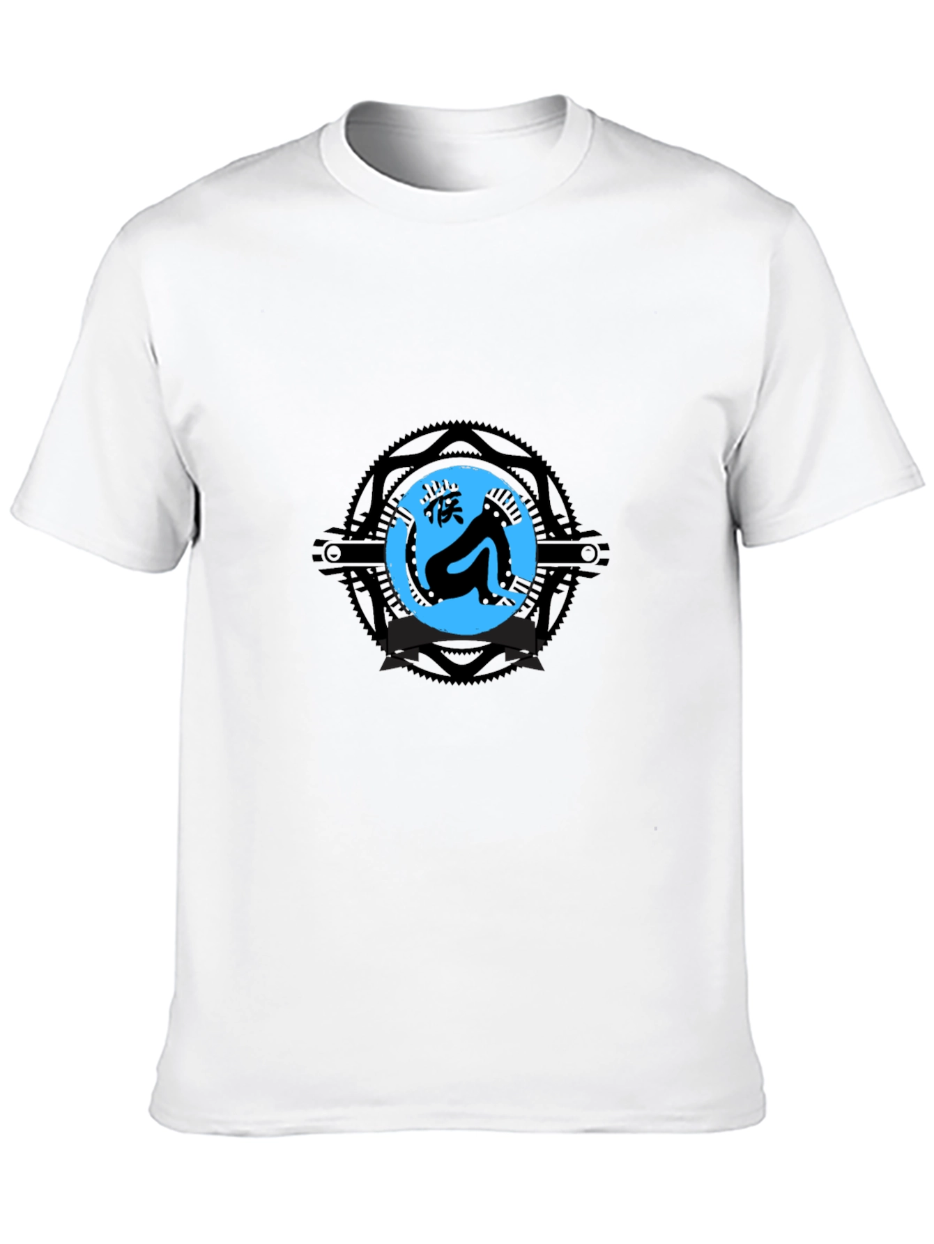 Monkey Graphic Black T-Shirt