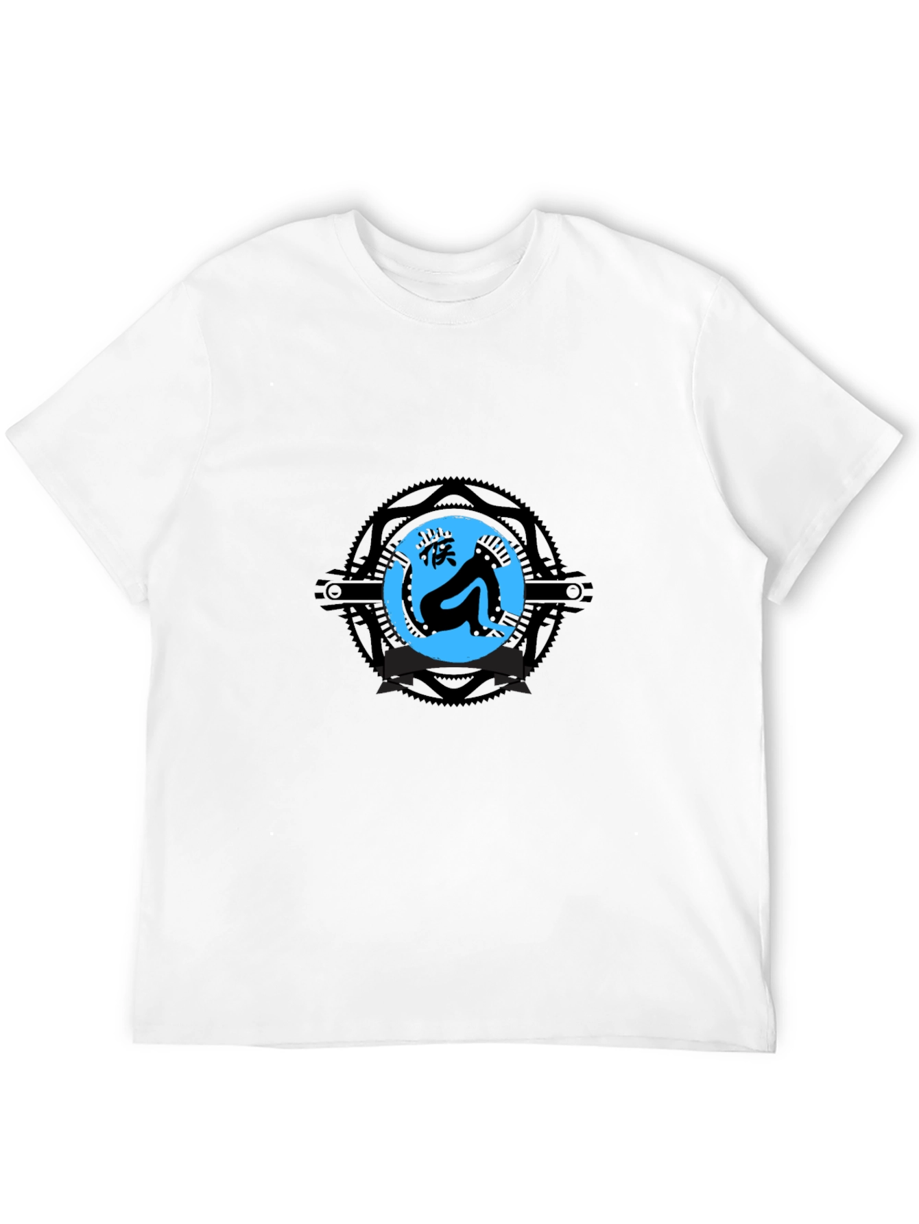Monkey Graphic Black T-Shirt