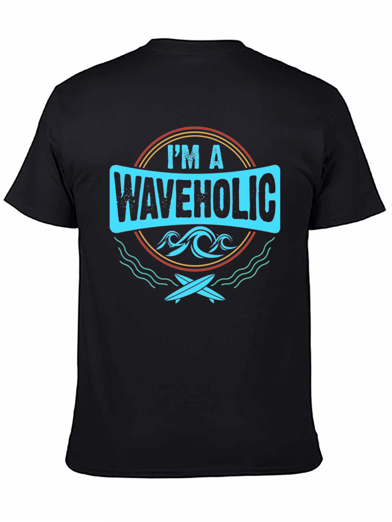 Im A Waveholic Graphic T-Shirt