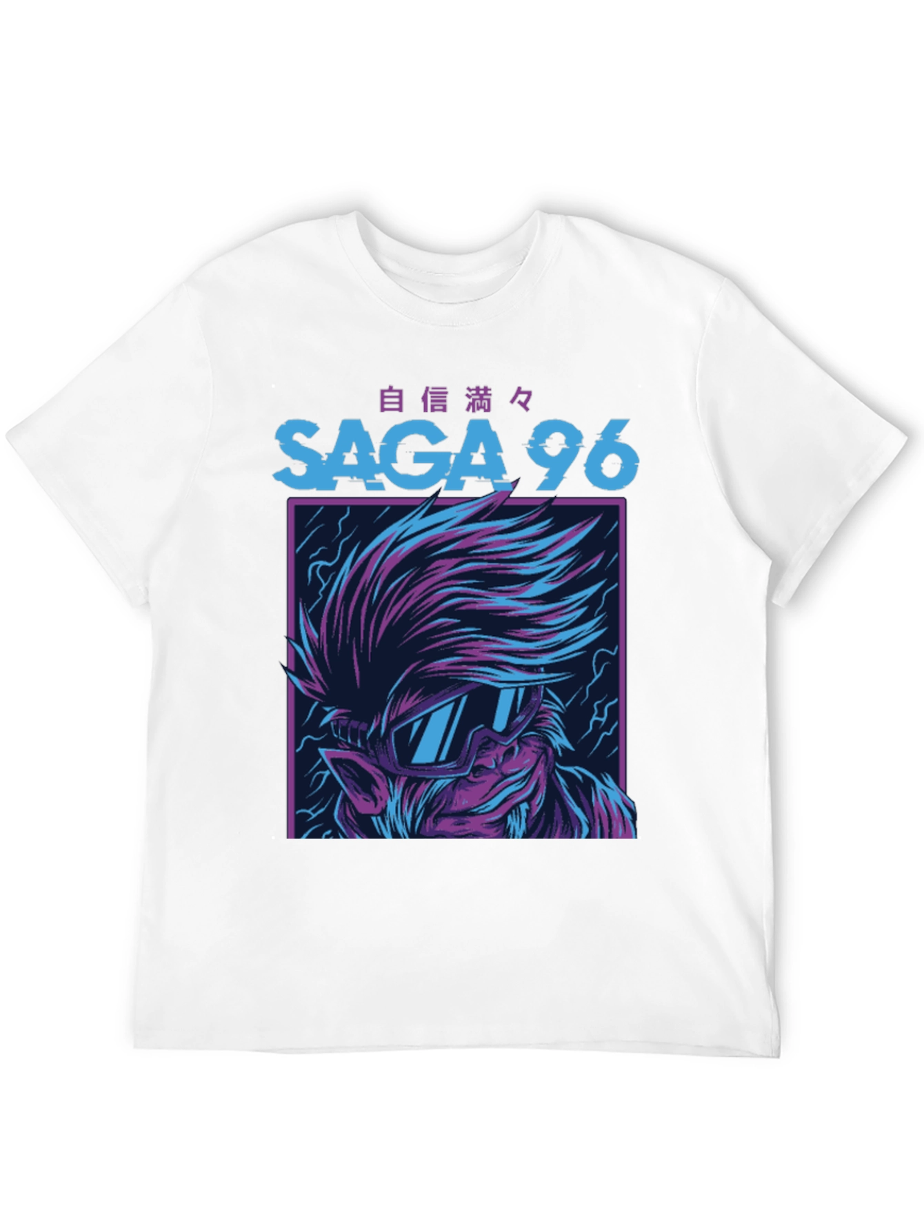 Saga 96 Graphic T-Shirt - Bold Anime Style