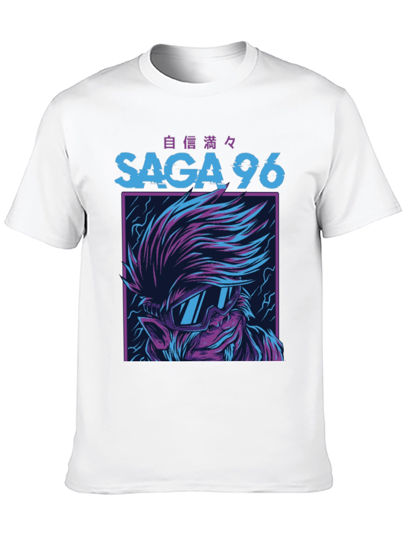 Saga 96 Graphic T-Shirt - Bold Anime Style