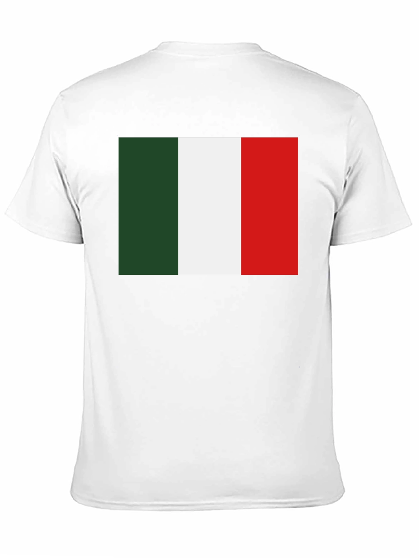 Italy Flag Graphic Tee - Black