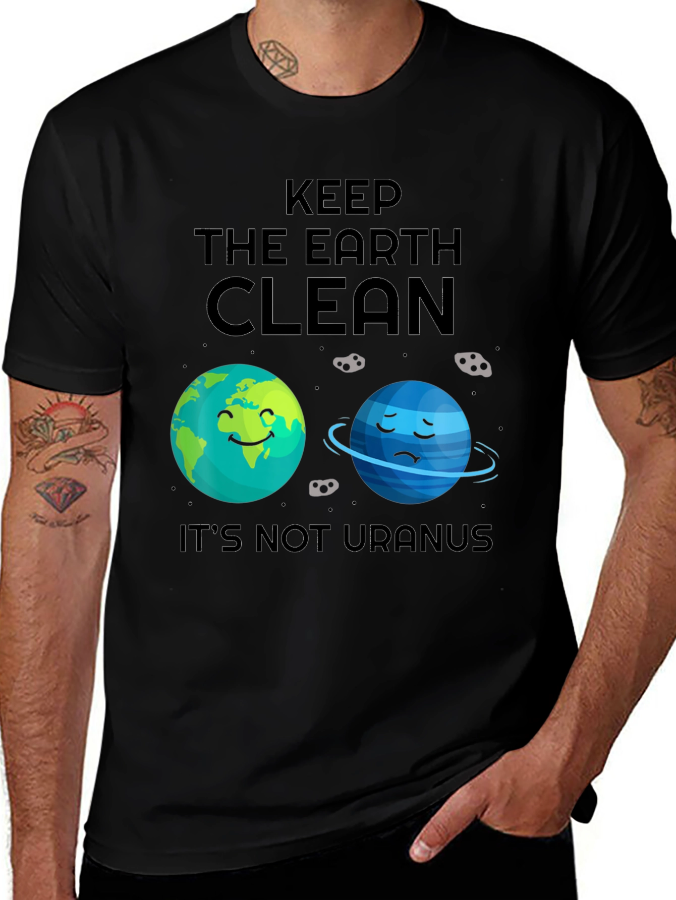 Keep the Earth Clean Graphic Tee