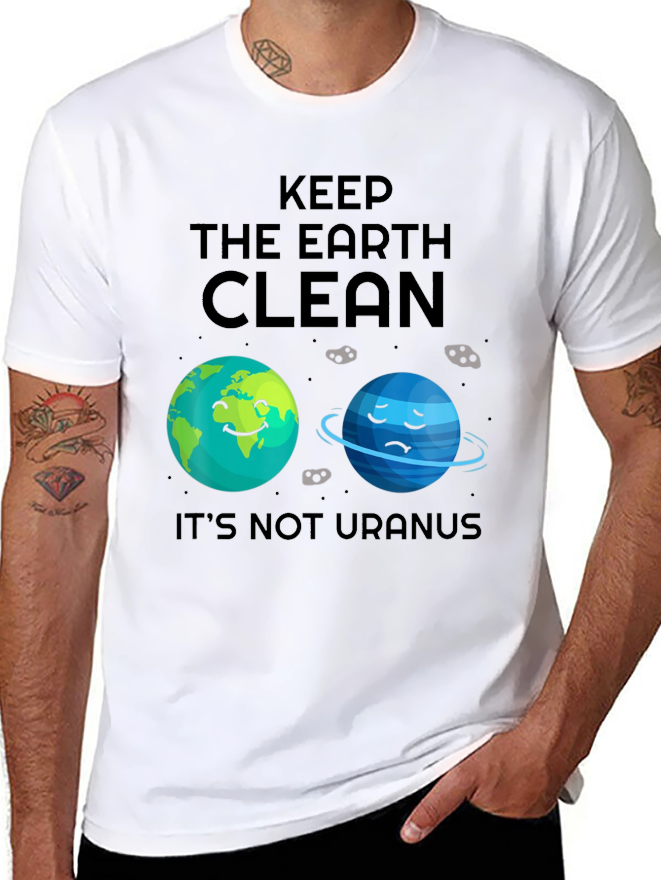 Keep the Earth Clean Graphic Tee