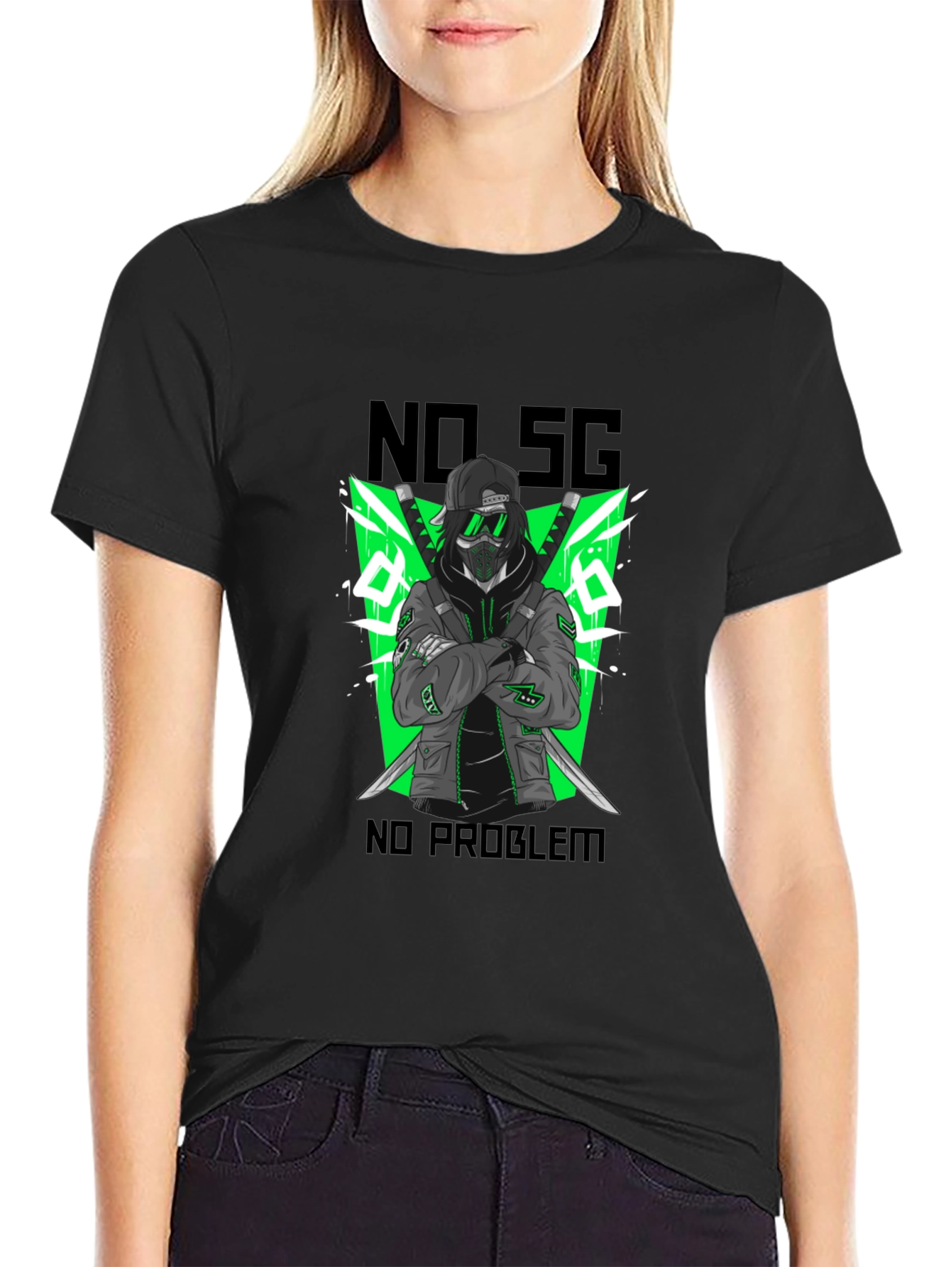 No 5G No Problem Graphic T-Shirt