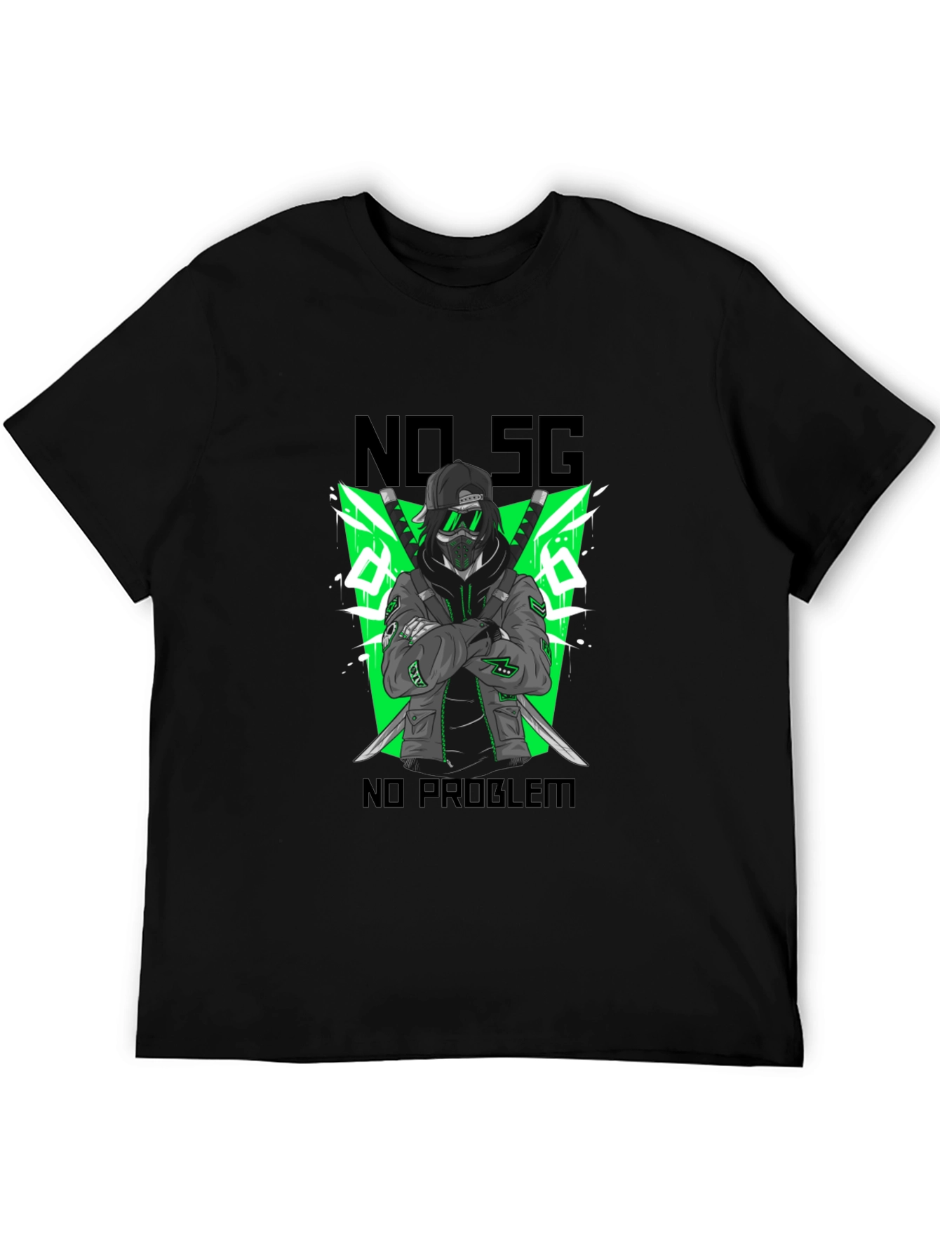 No 5G No Problem Graphic T-Shirt