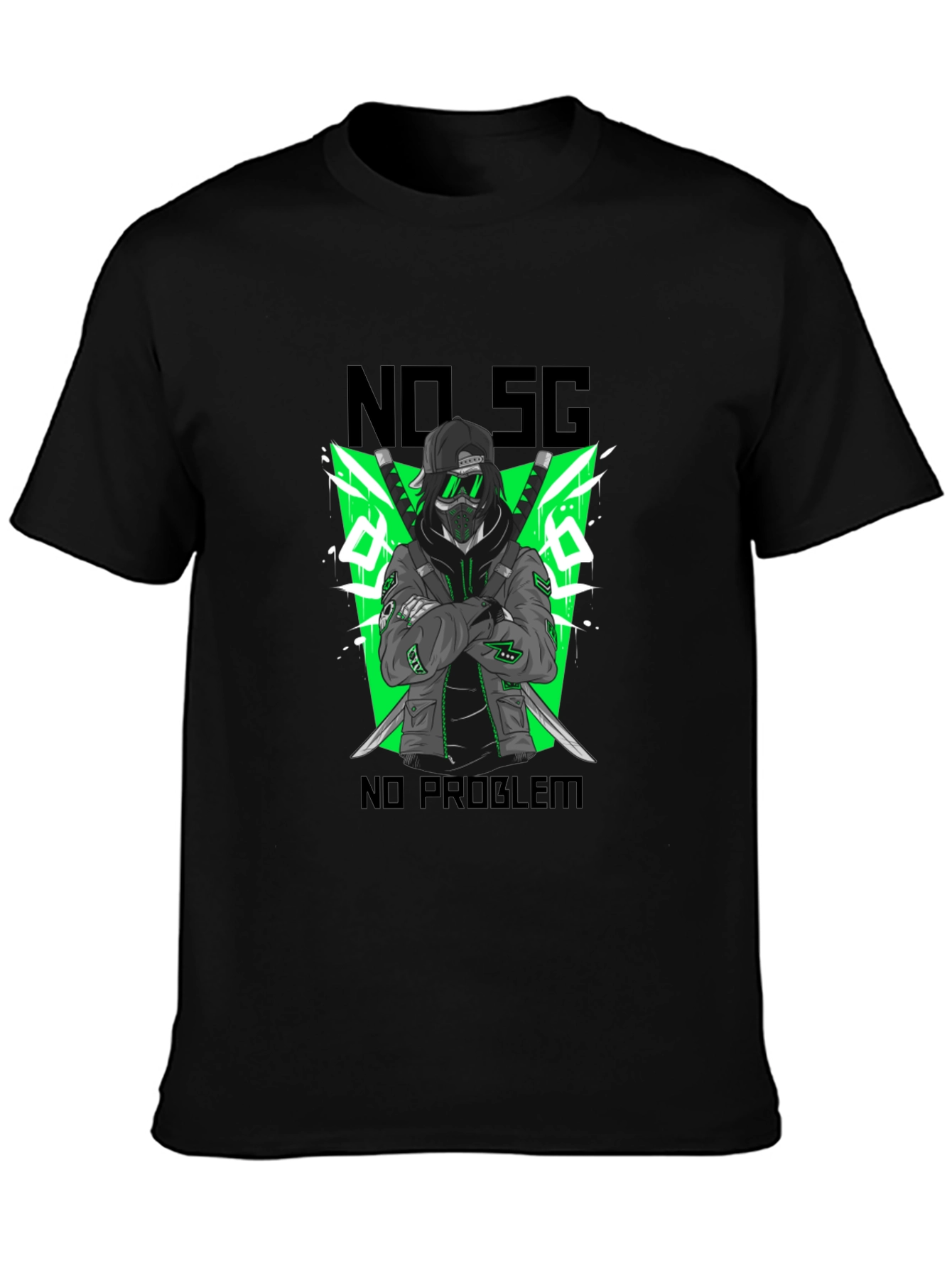 No 5G No Problem Graphic T-Shirt