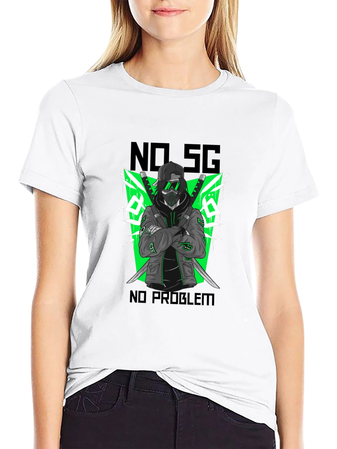No 5G No Problem Graphic T-Shirt