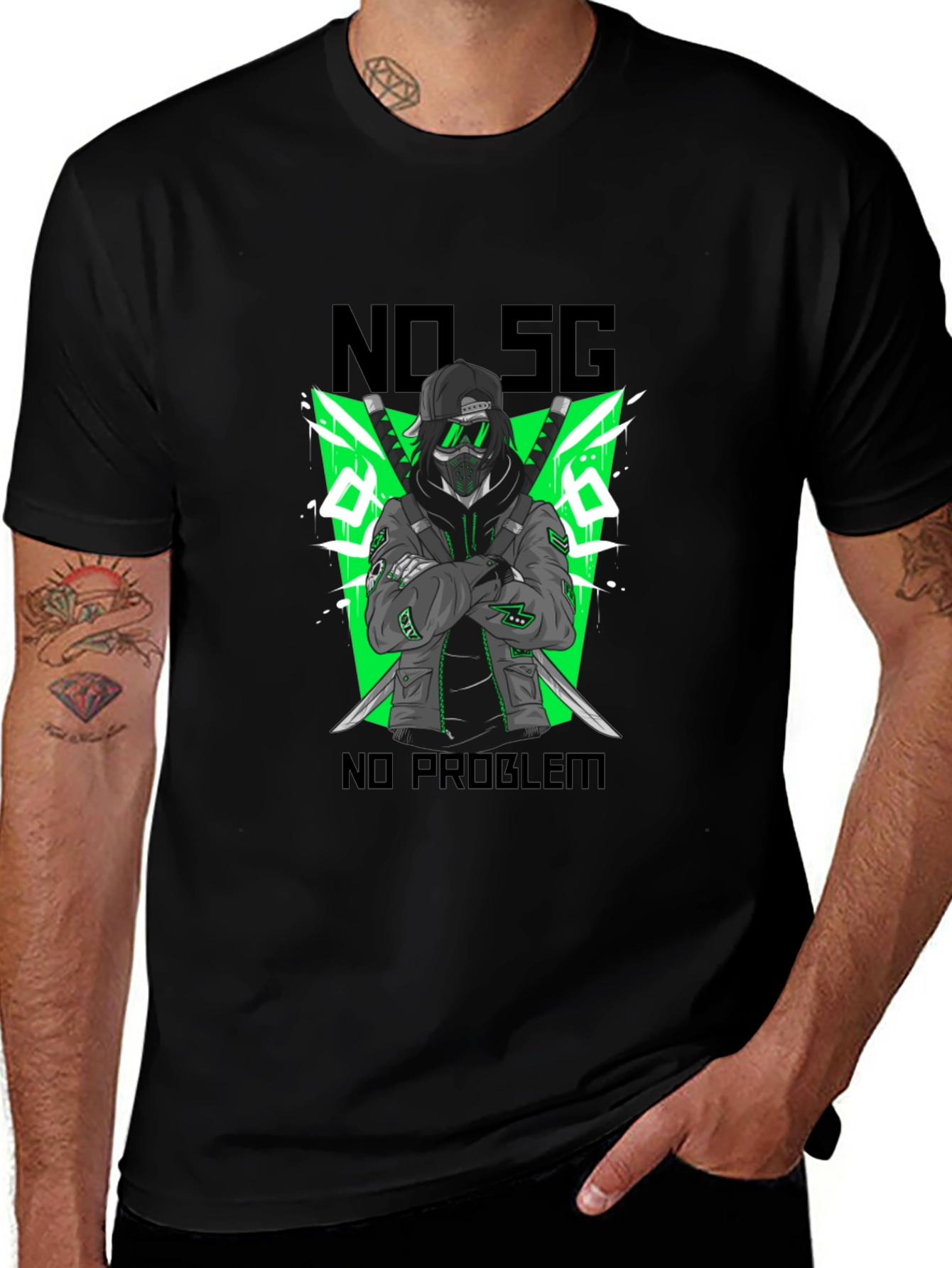 No 5G No Problem Graphic T-Shirt