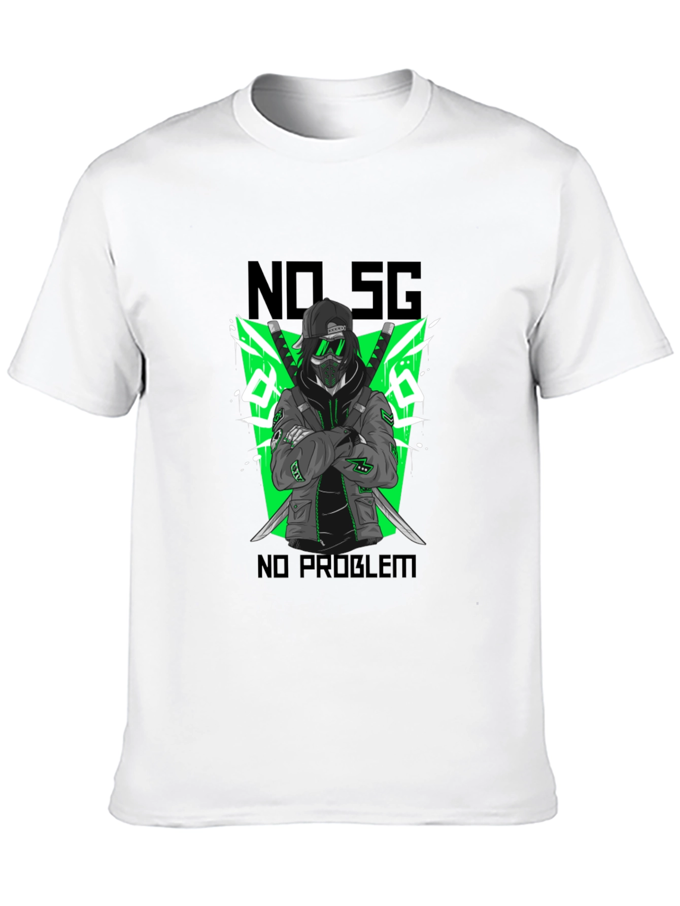 No 5G No Problem Graphic T-Shirt