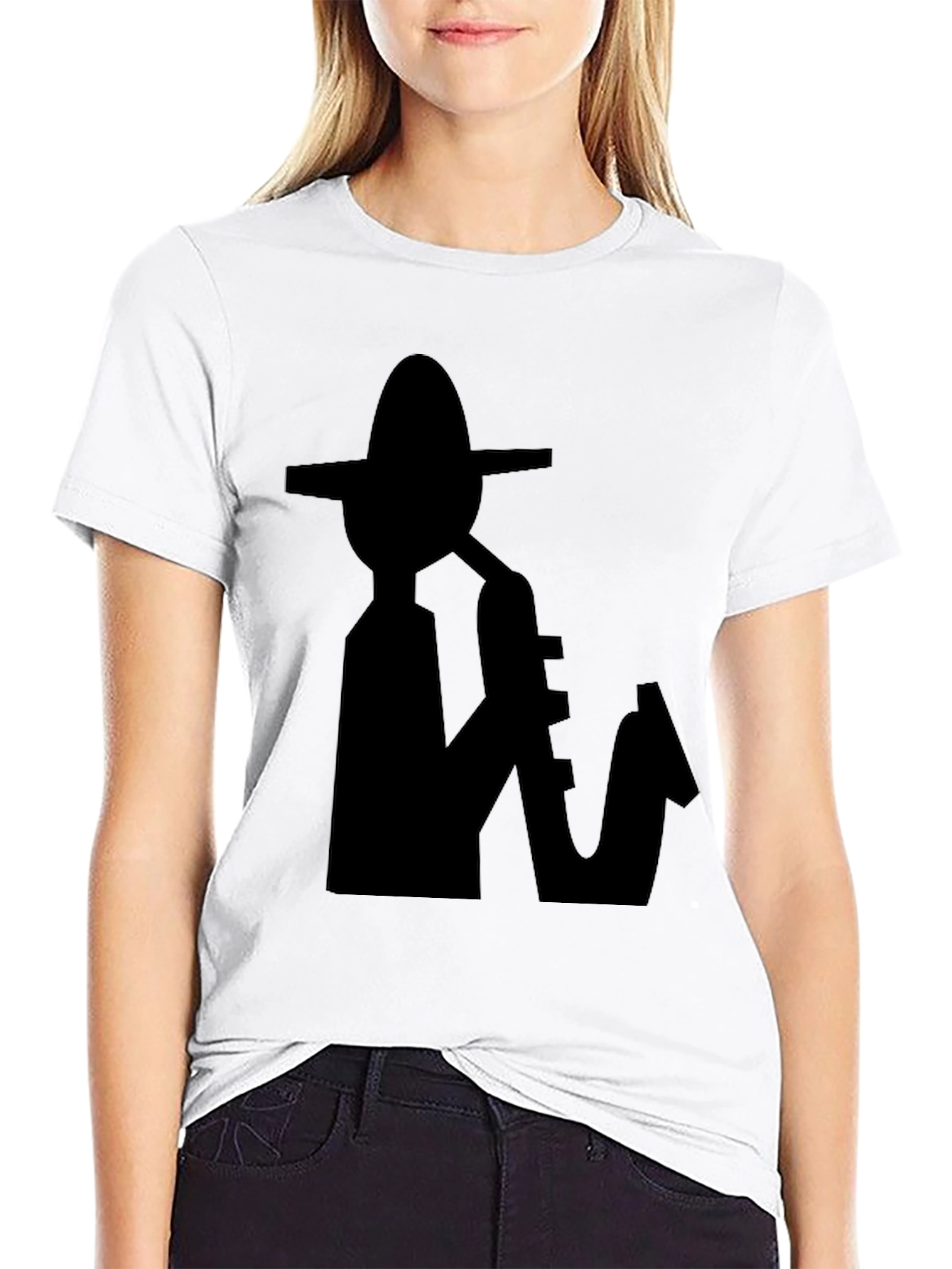 Cool Jazz Saxophone Graphic Tee