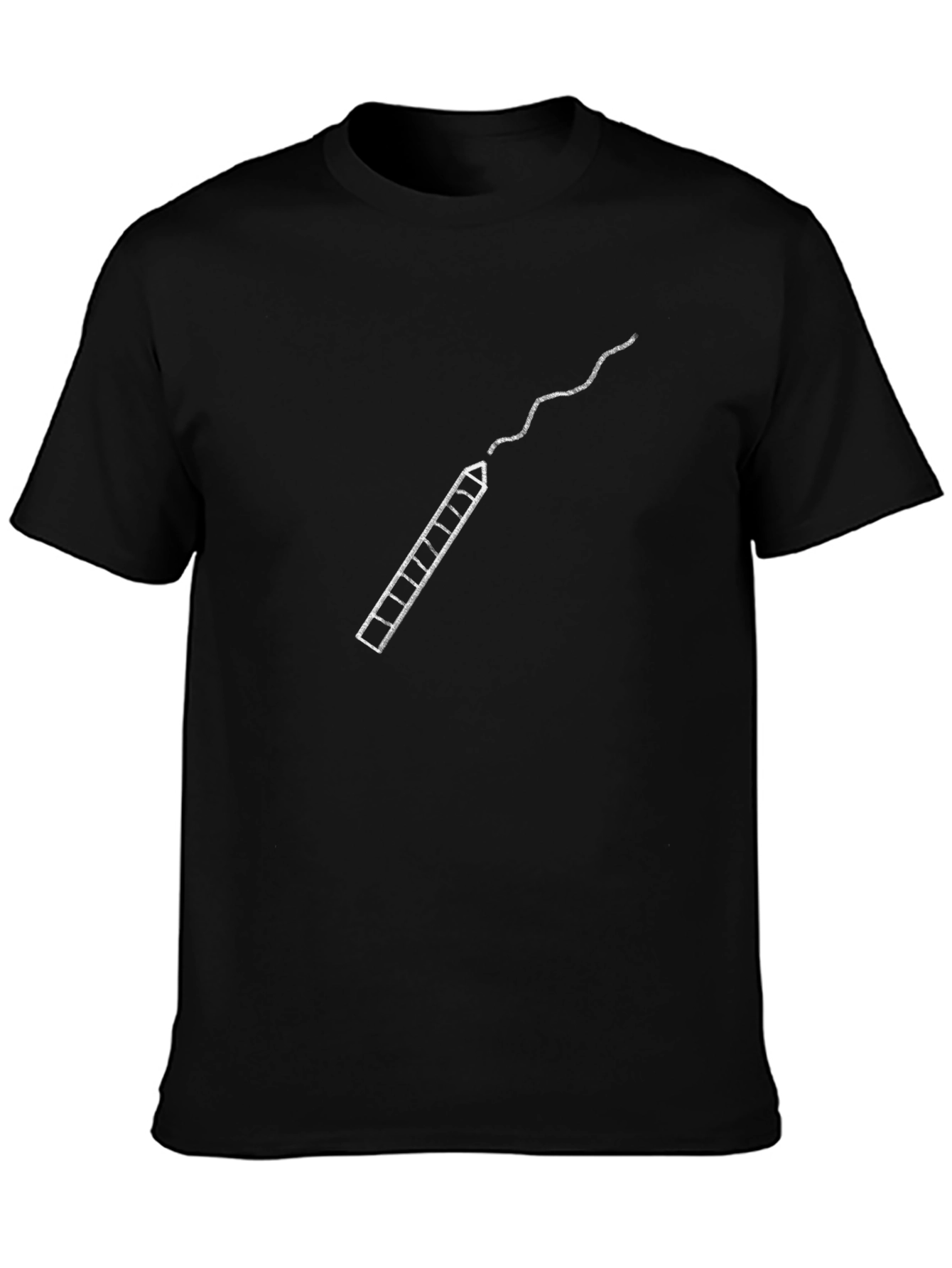 Creative Chalk T-Shirt - Unique Design