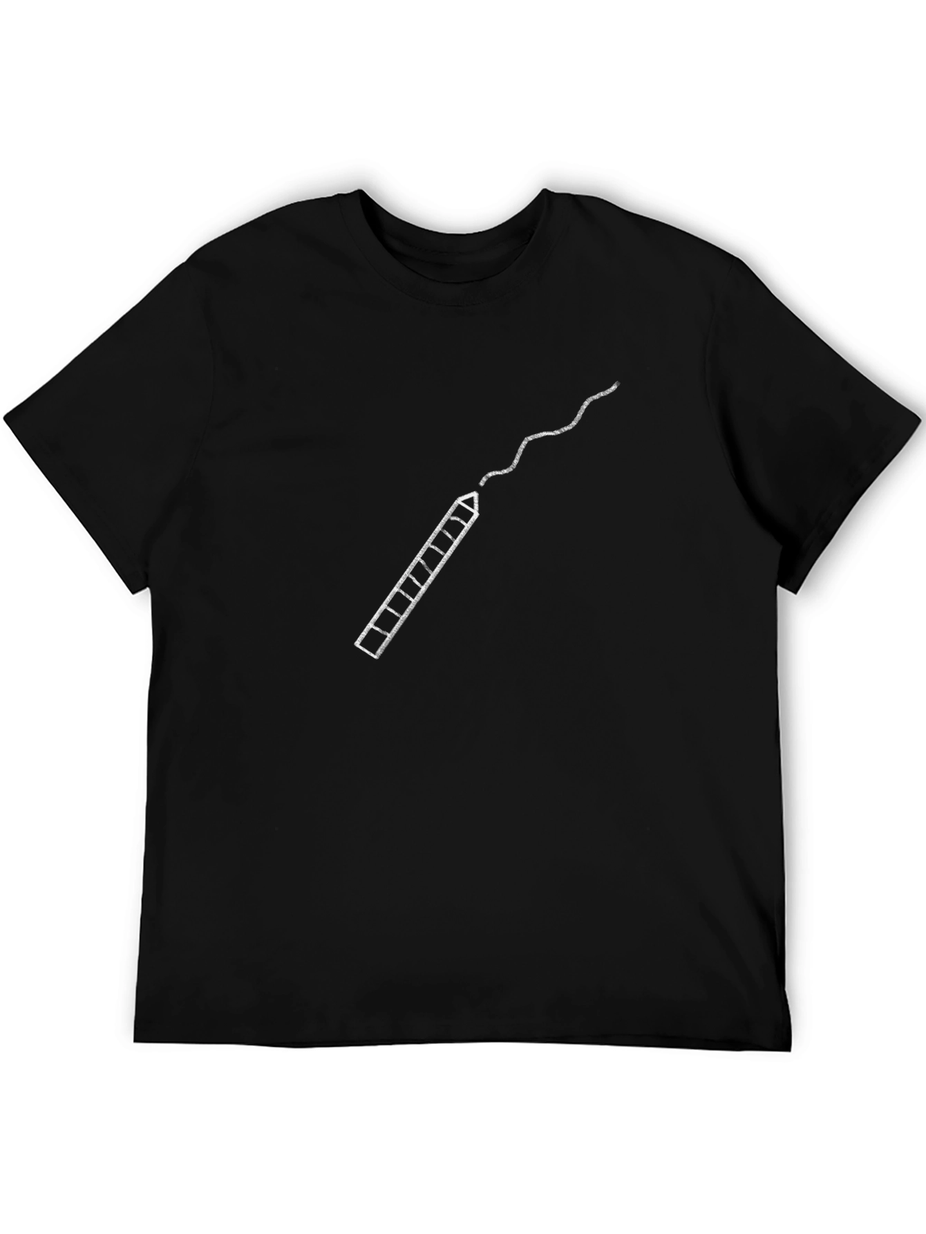 Creative Chalk T-Shirt - Unique Design