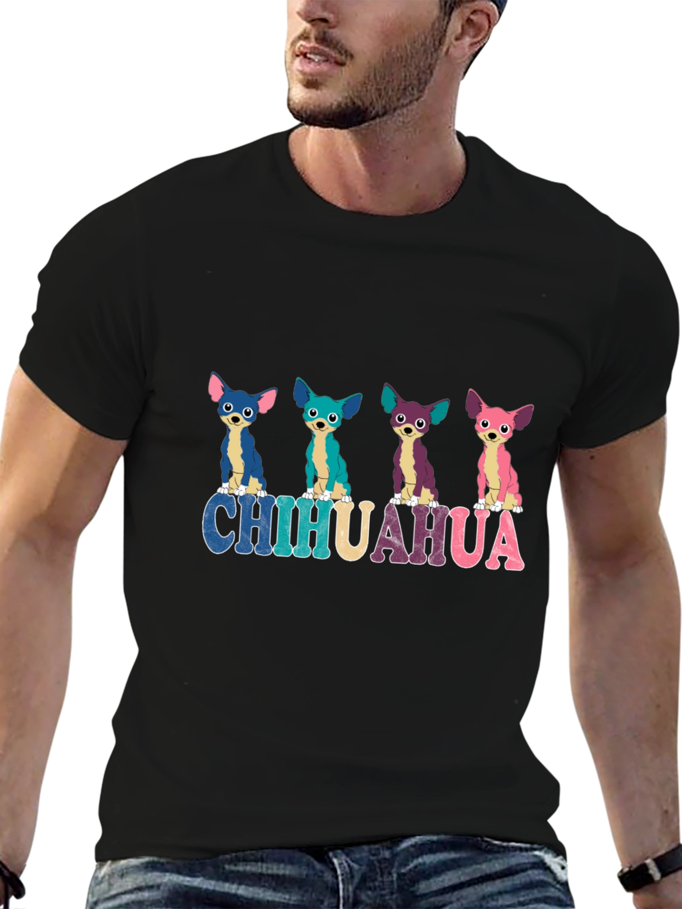 Chihuahua Dog Lover Graphic T-Shirt