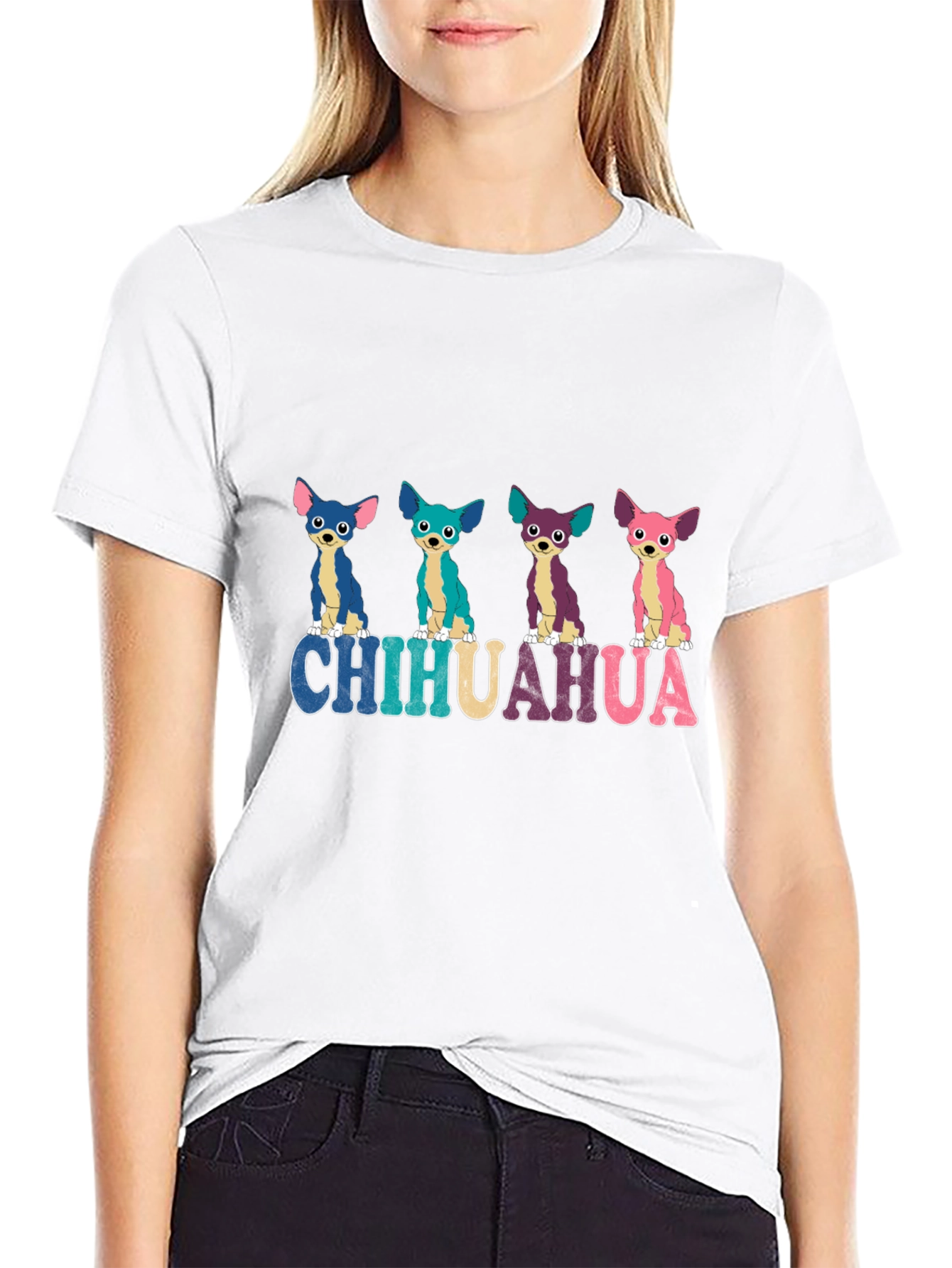 Chihuahua Dog Lover Graphic T-Shirt