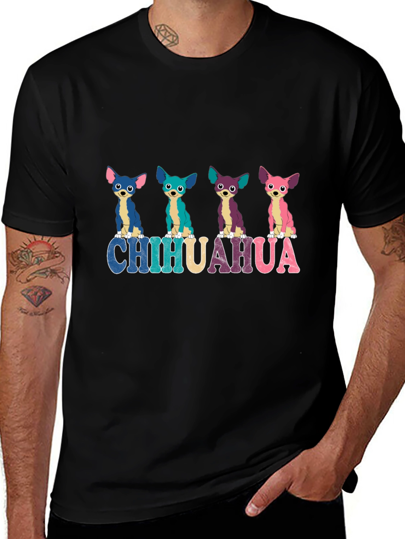 Chihuahua Dog Lover Graphic T-Shirt