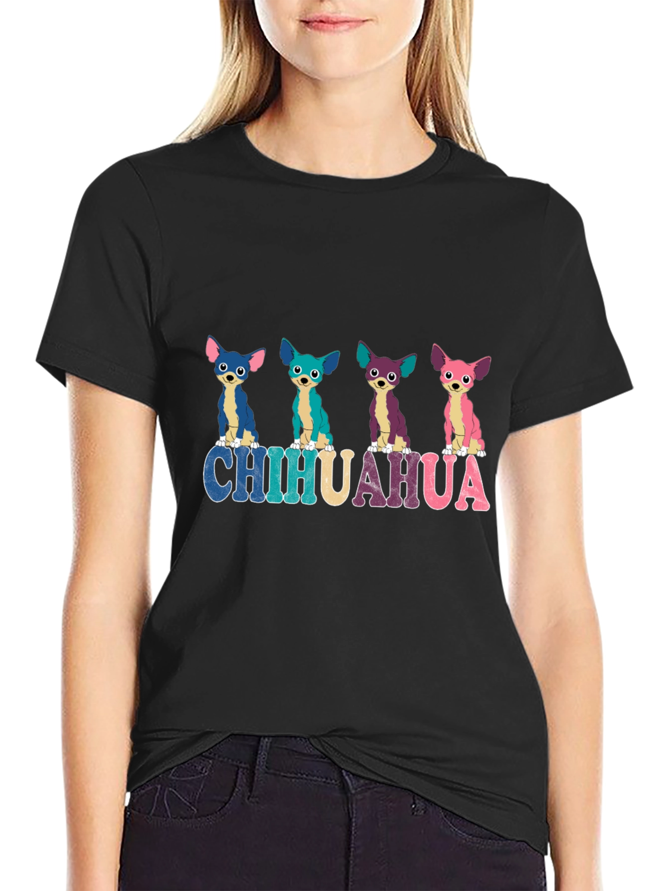 Chihuahua Dog Lover Graphic T-Shirt