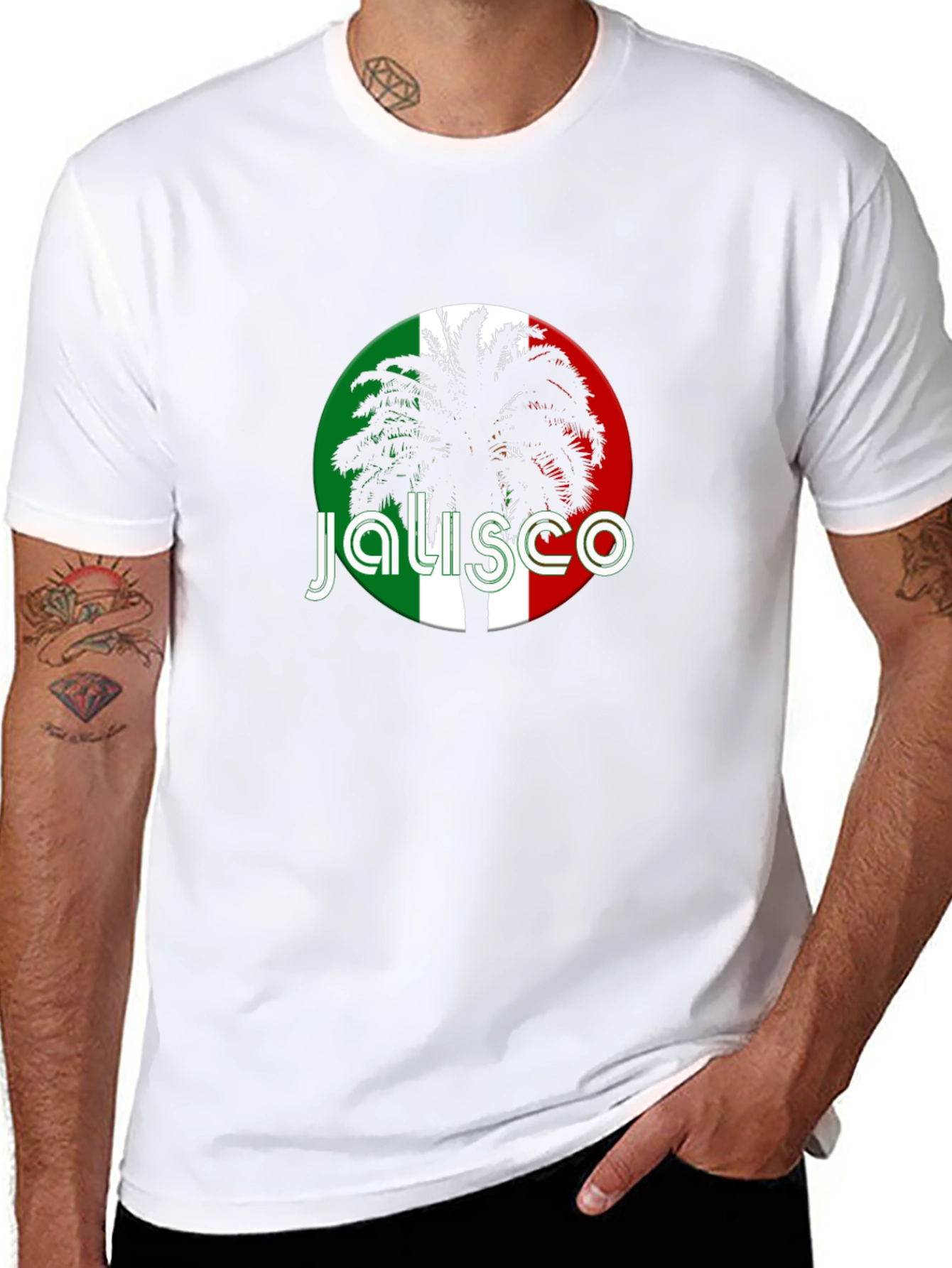 Jalisco Mexico Palm Tree T-Shirt