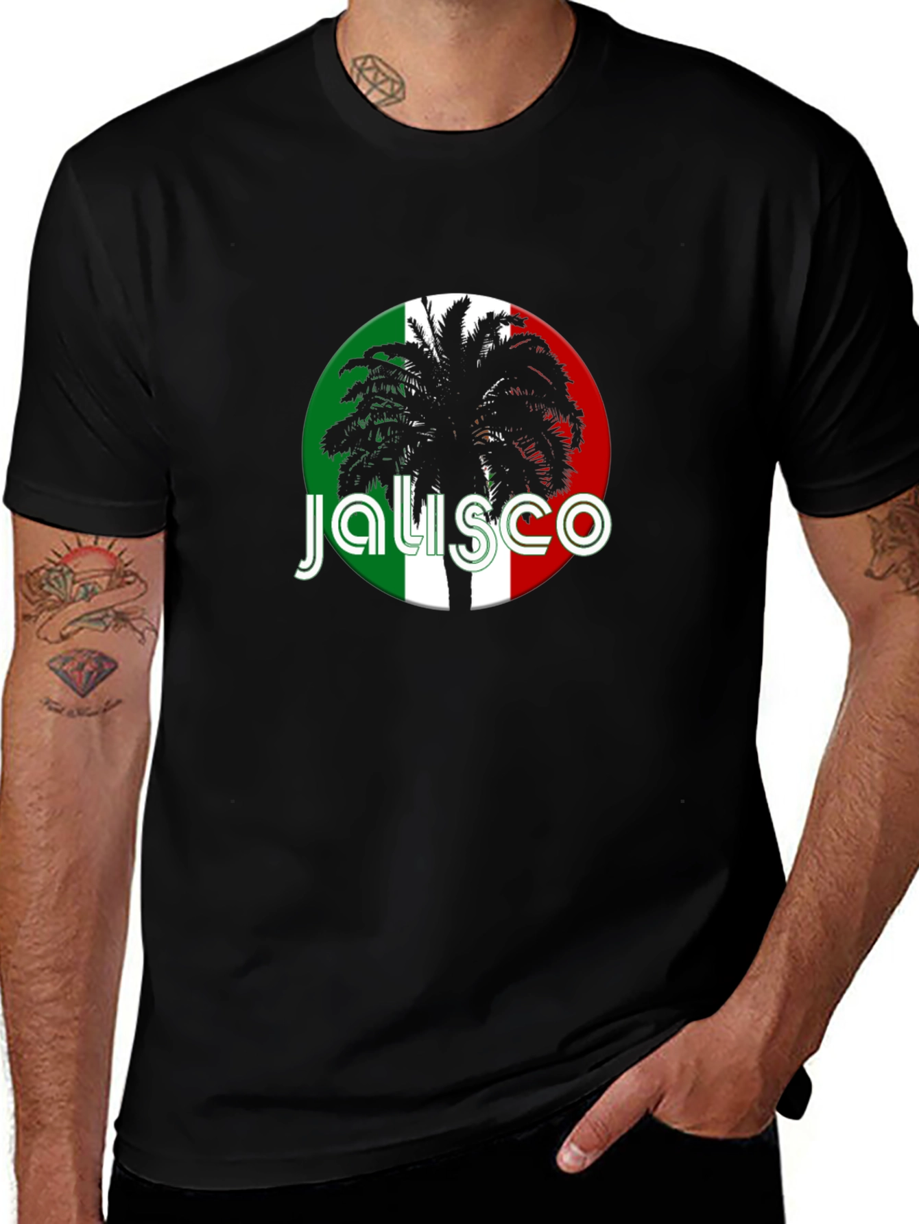 Jalisco Mexico Palm Tree T-Shirt