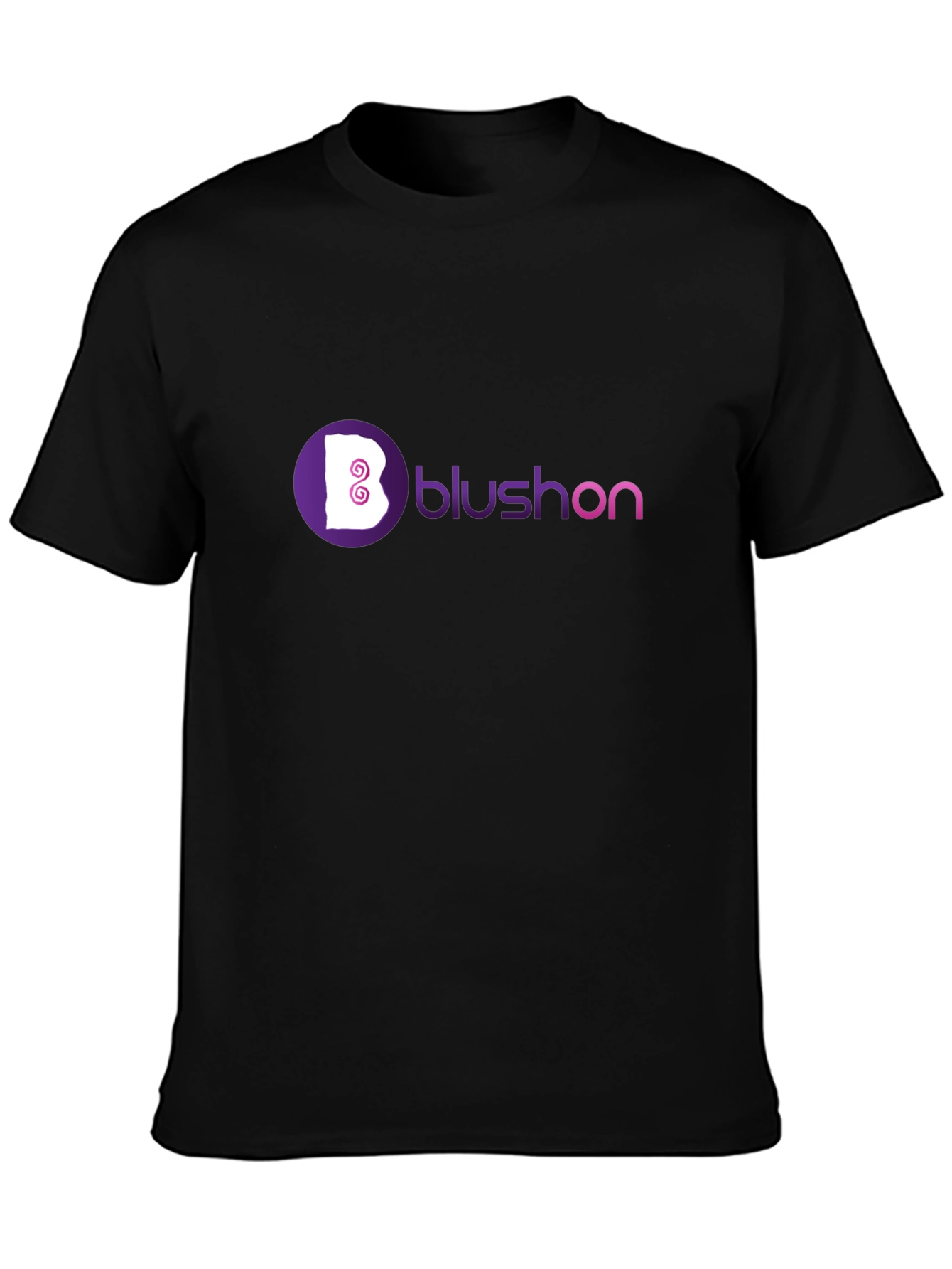 Stylish Black Blushon T-Shirt