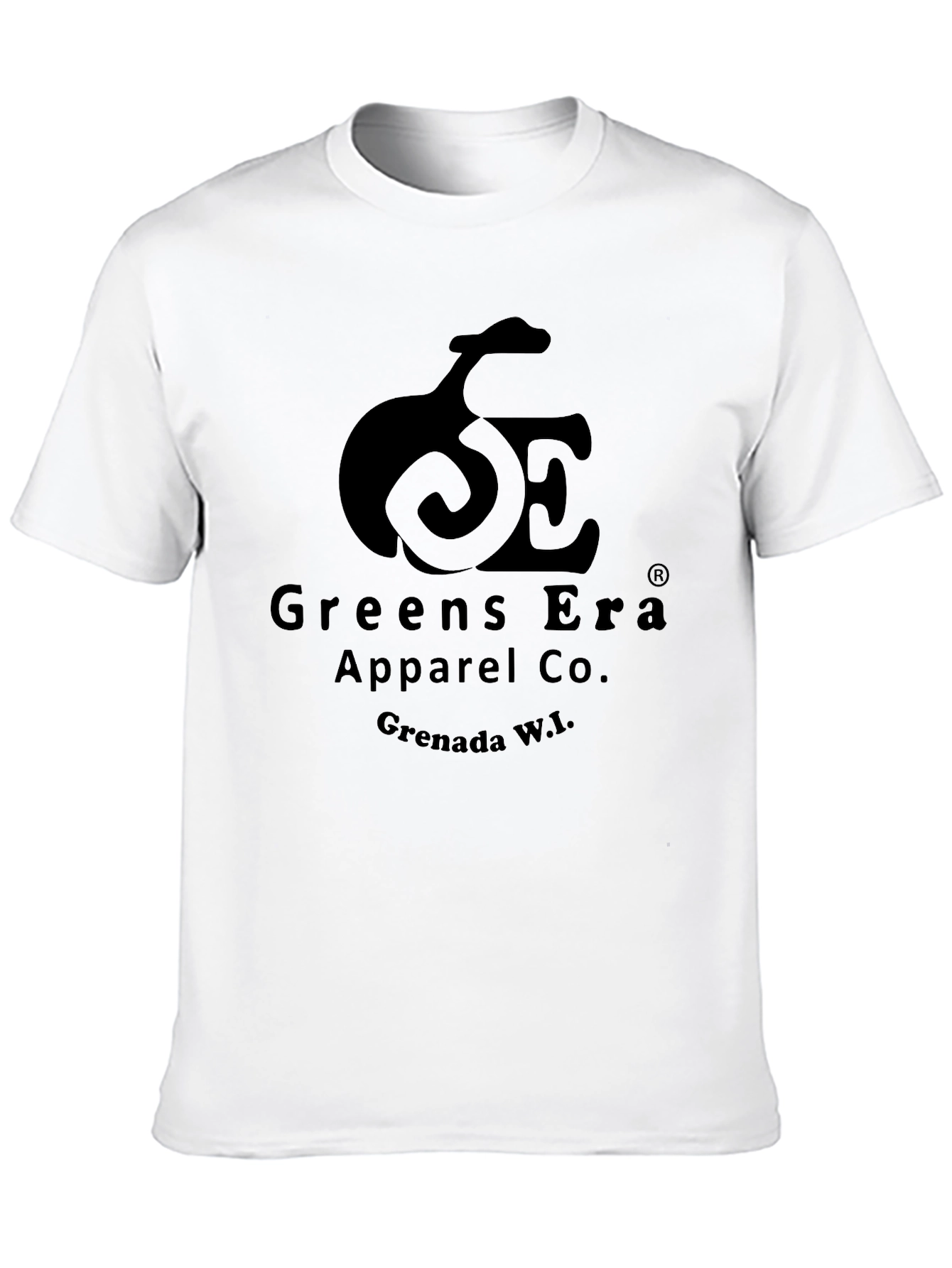 Greens Era Apparel Black Graphic T-Shirt